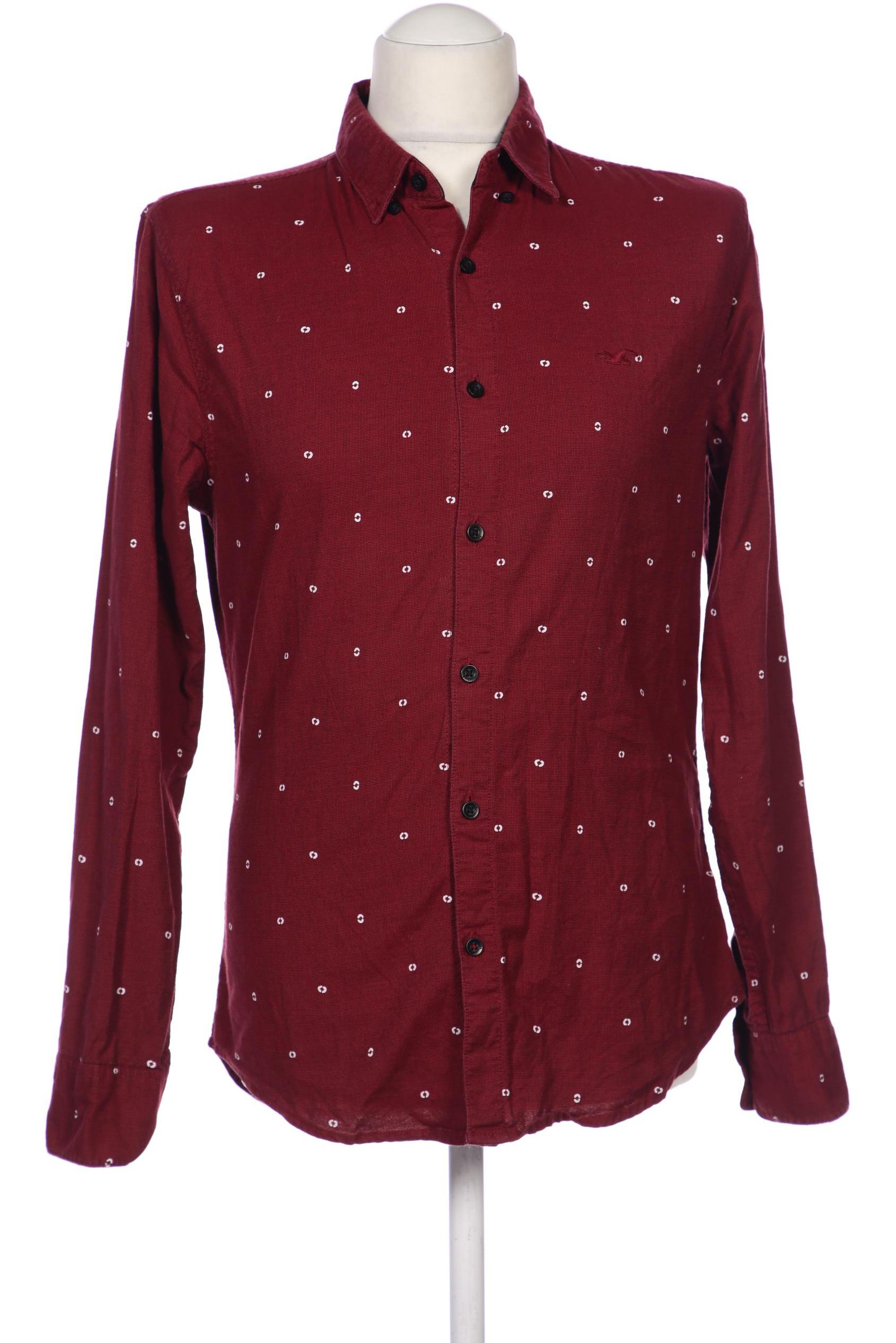 

Hollister Herren Hemd, bordeaux