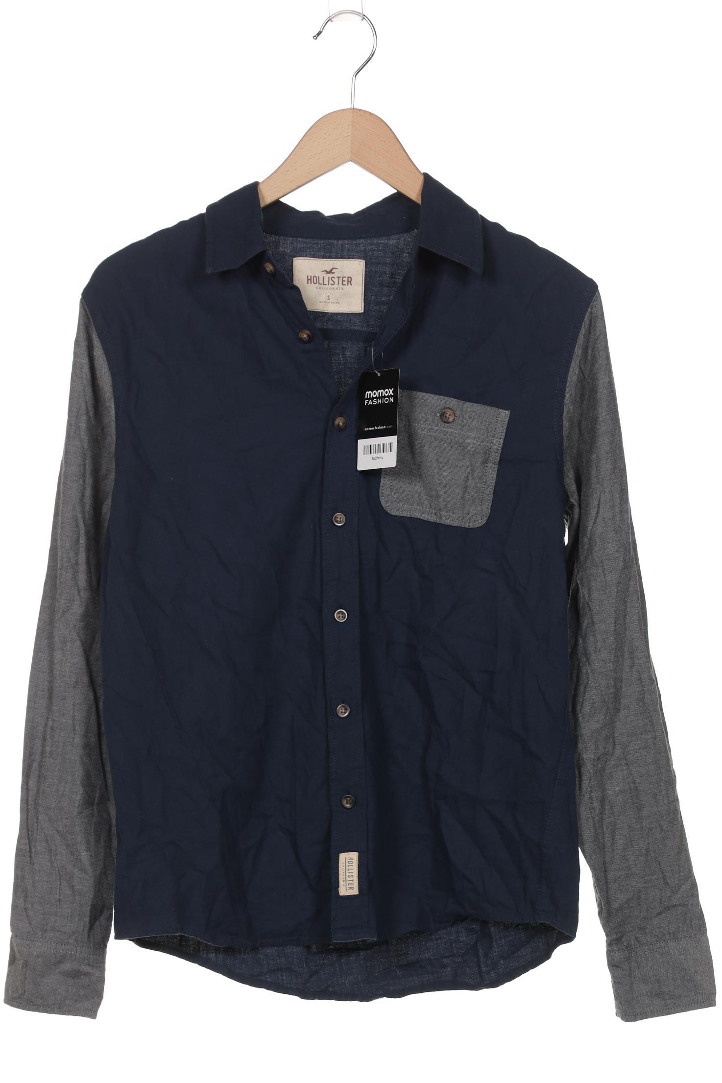 

Hollister Herren Hemd, marineblau, Gr. 46