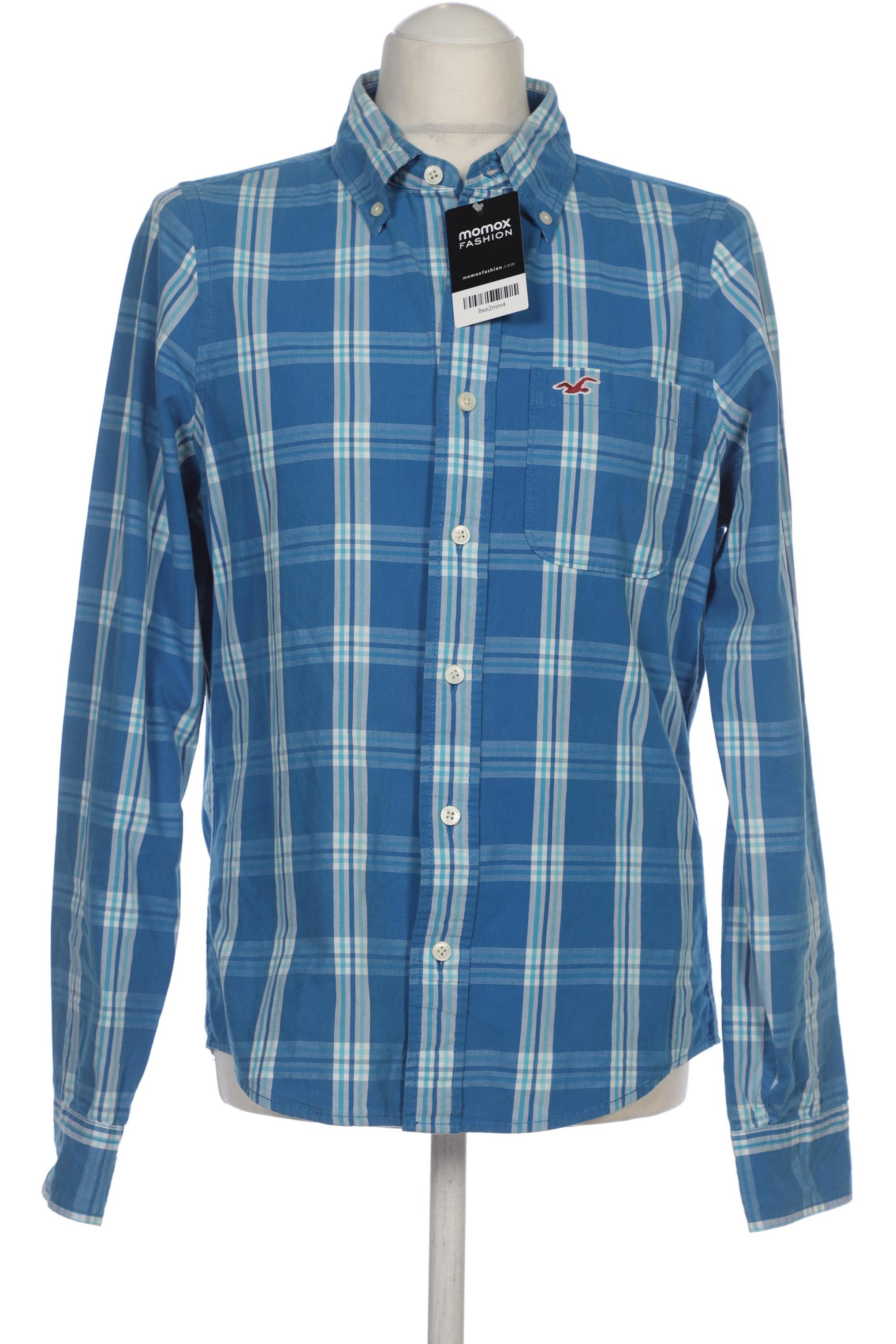 

Hollister Herren Hemd, blau, Gr. 52