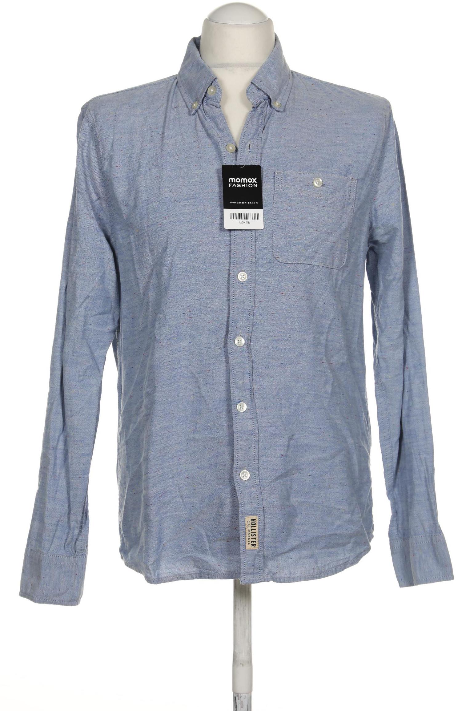 

Hollister Herren Hemd, blau