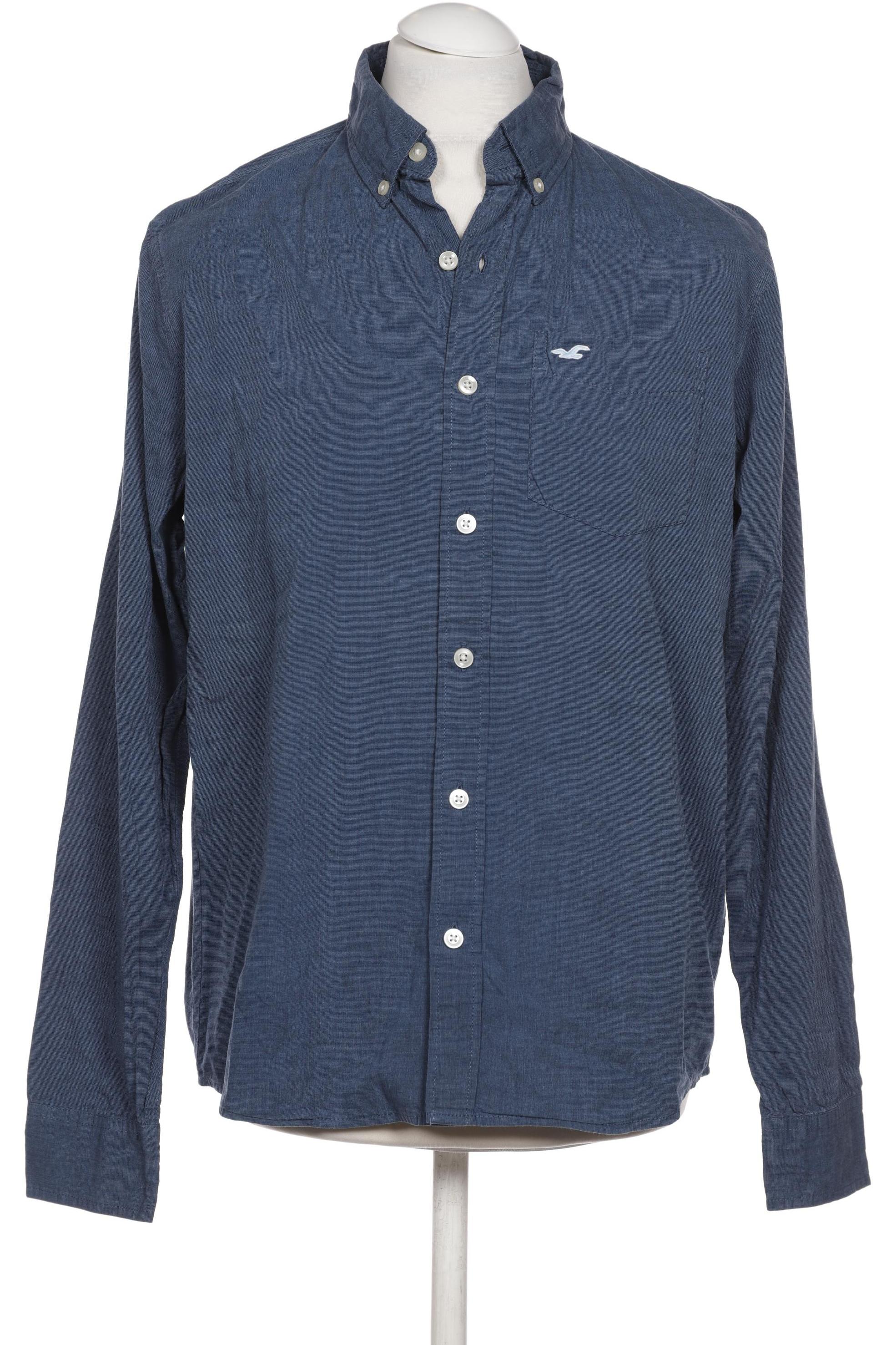 

Hollister Herren Hemd, marineblau