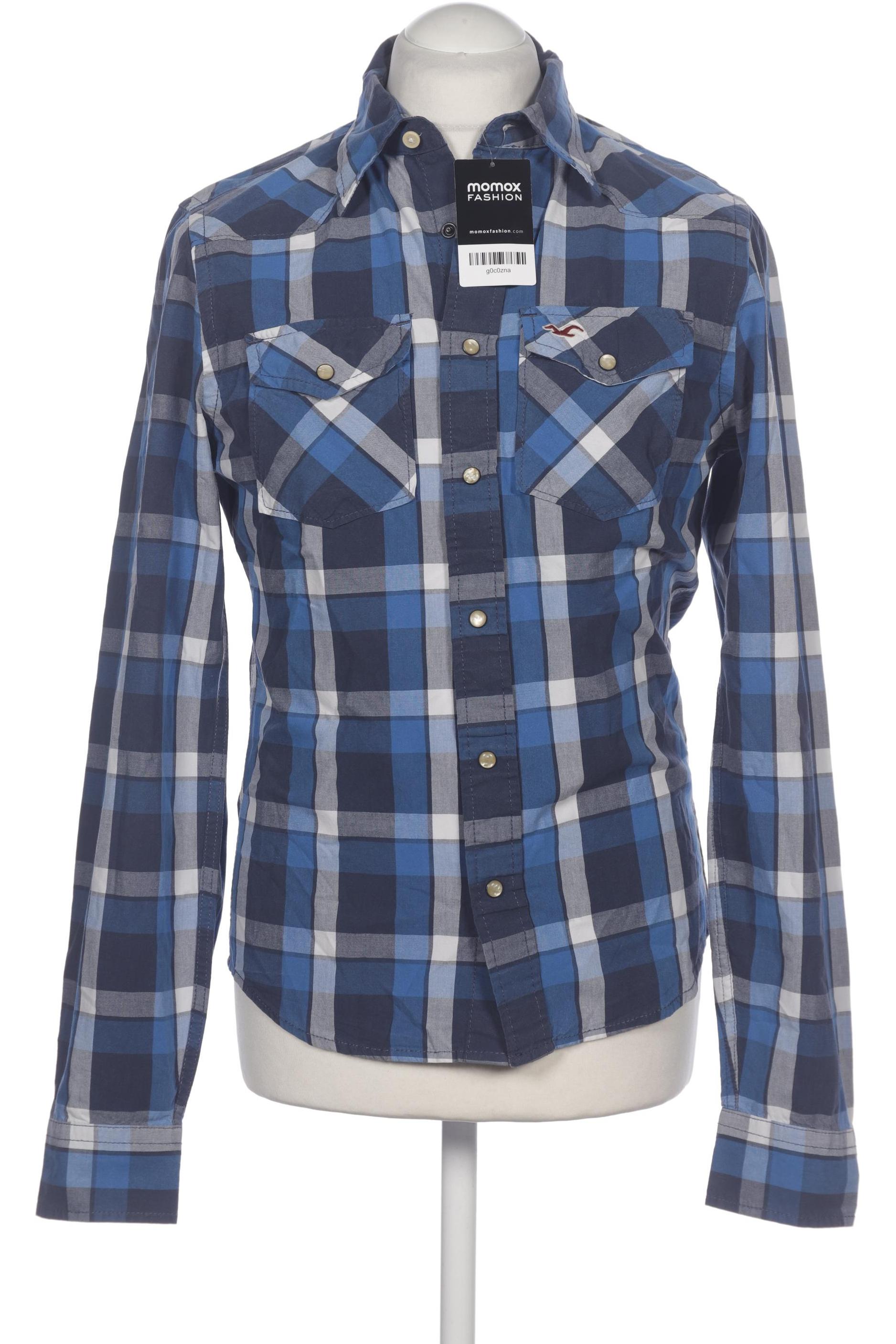 

Hollister Herren Hemd, marineblau, Gr. 46