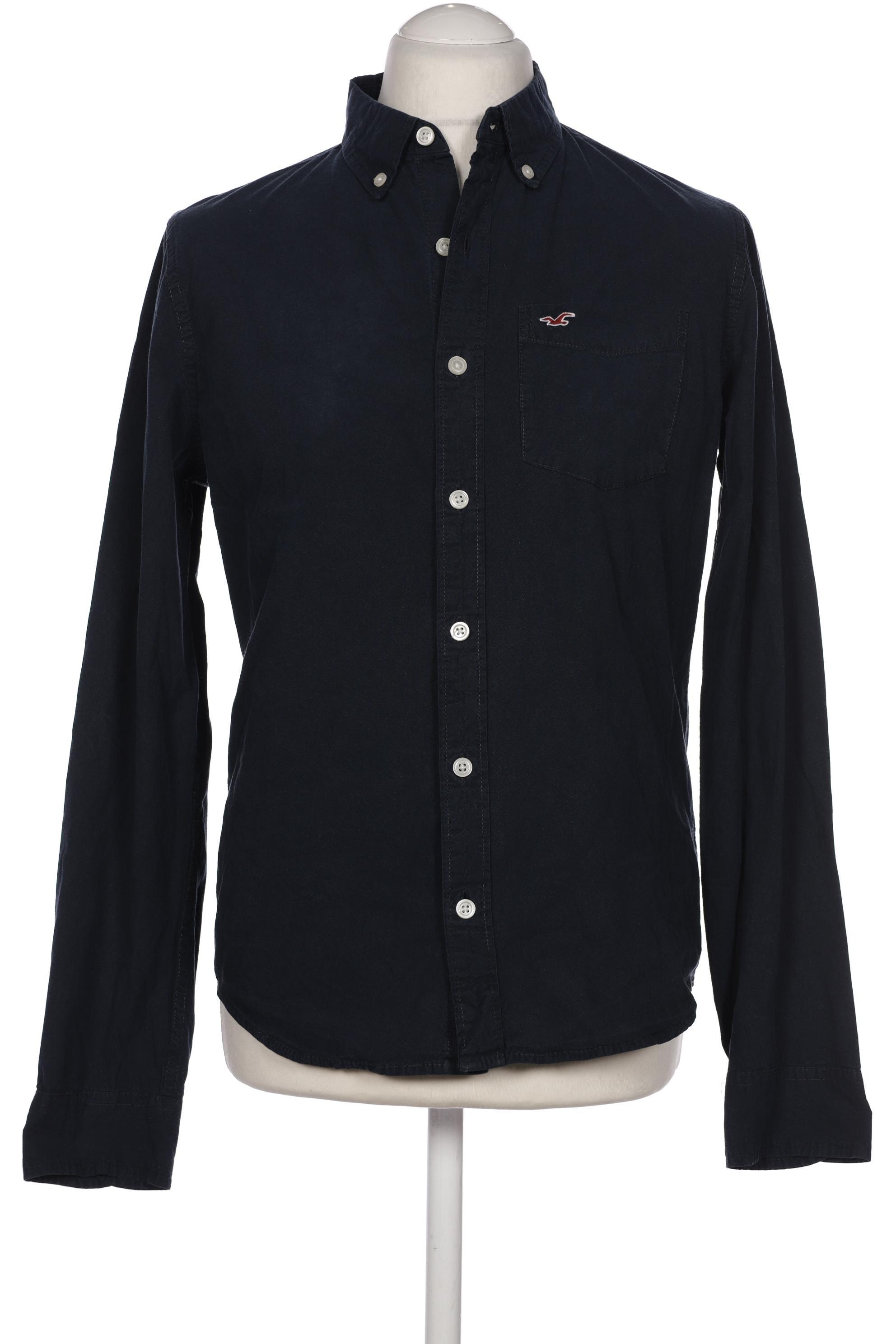 

Hollister Herren Hemd, marineblau, Gr. 48