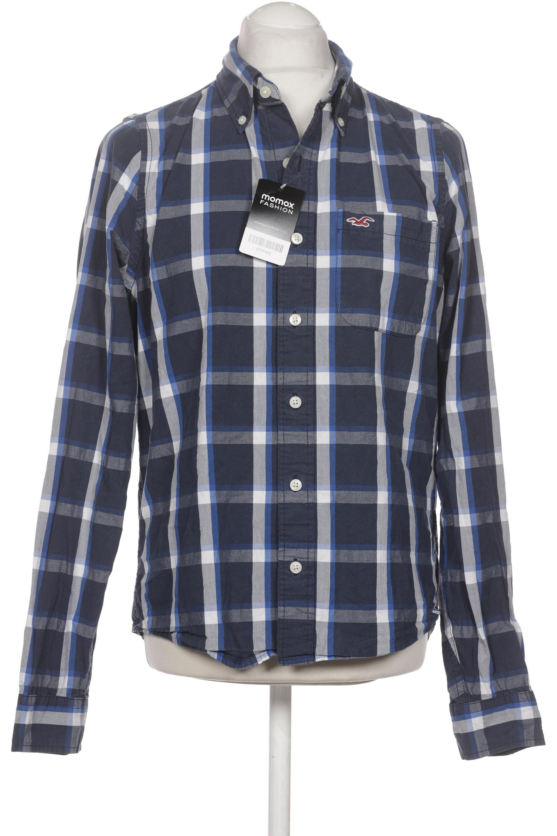 

Hollister Herren Hemd, marineblau, Gr. 54