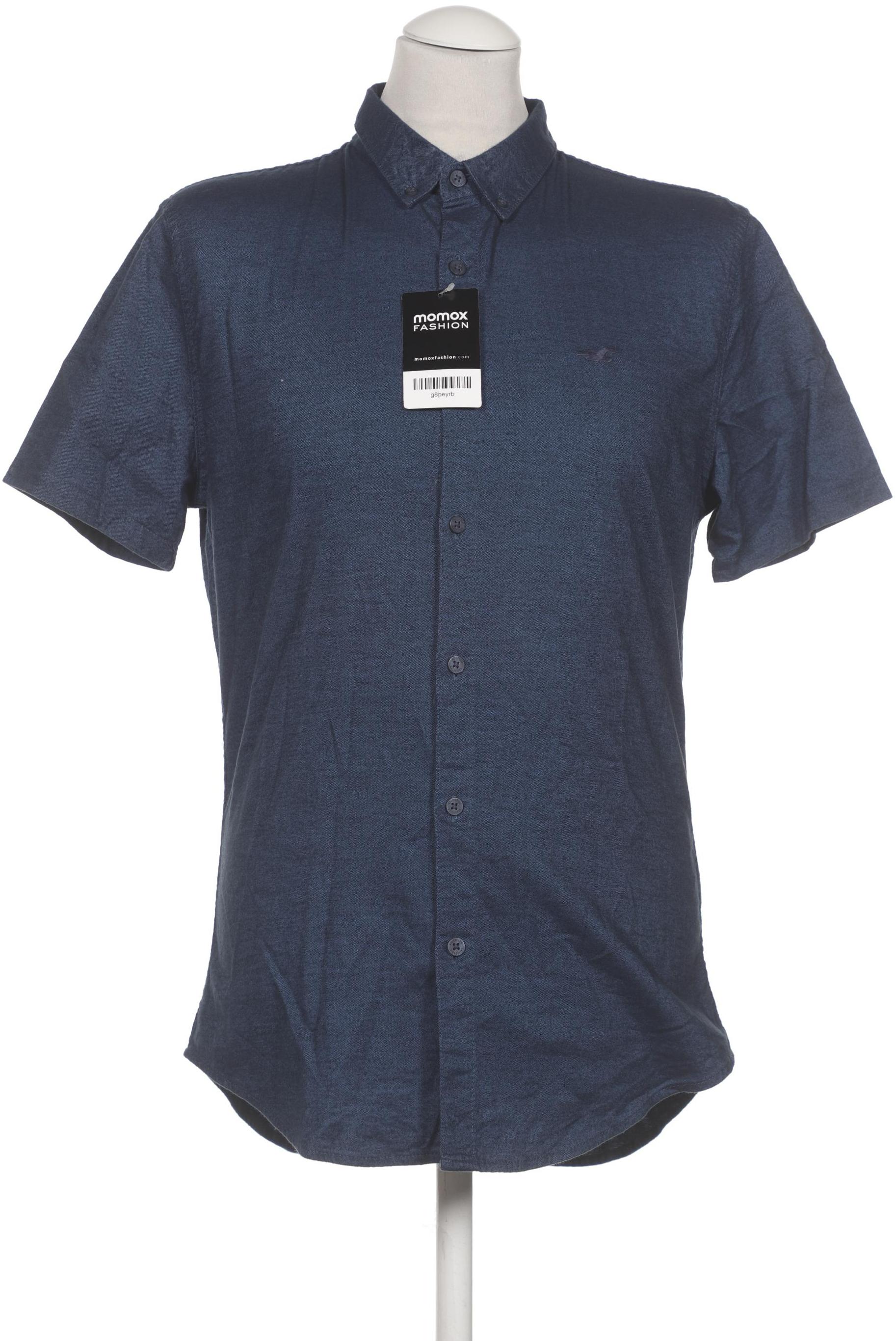 

Hollister Herren Hemd, marineblau, Gr. 46