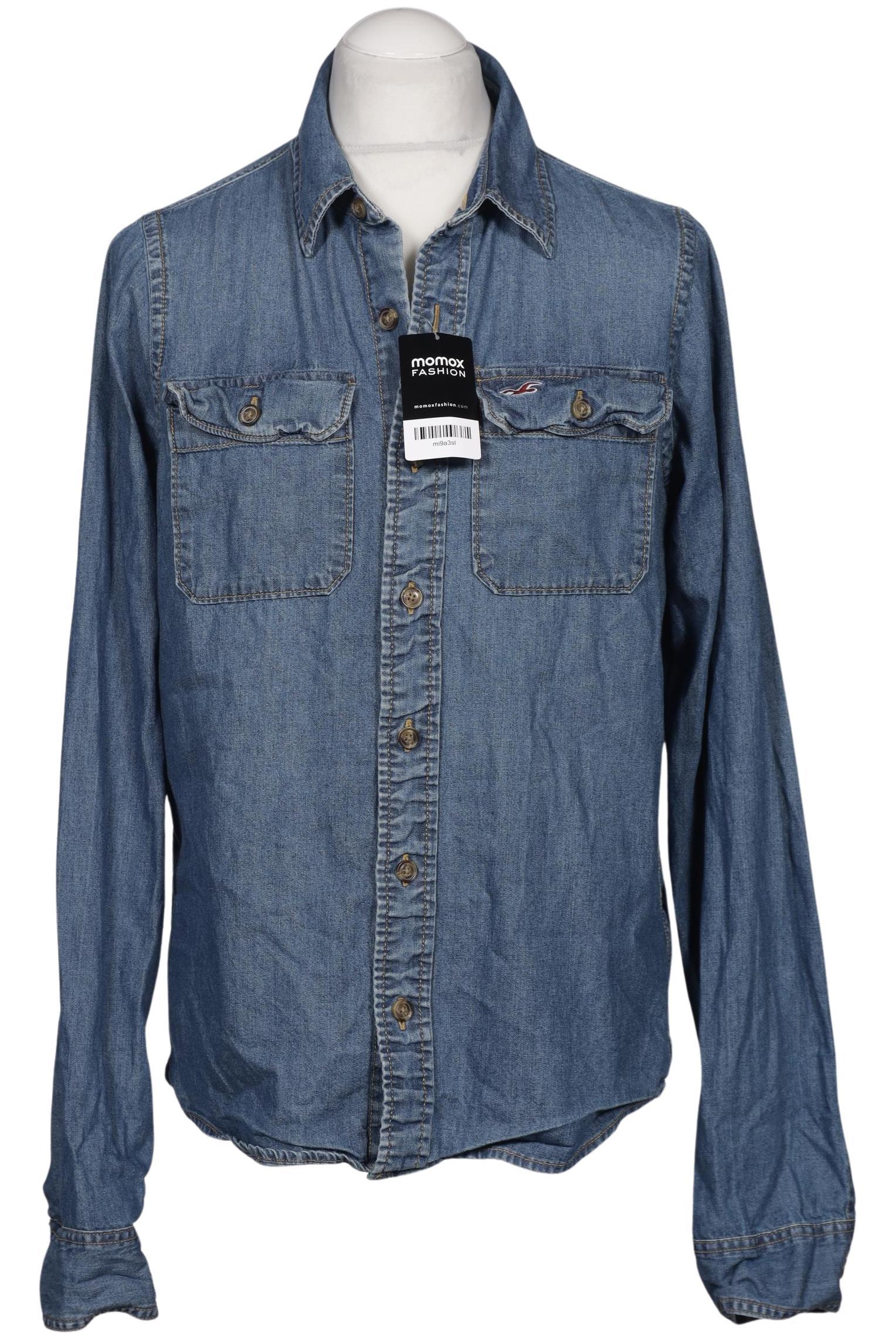

Hollister Herren Hemd, marineblau, Gr. 54