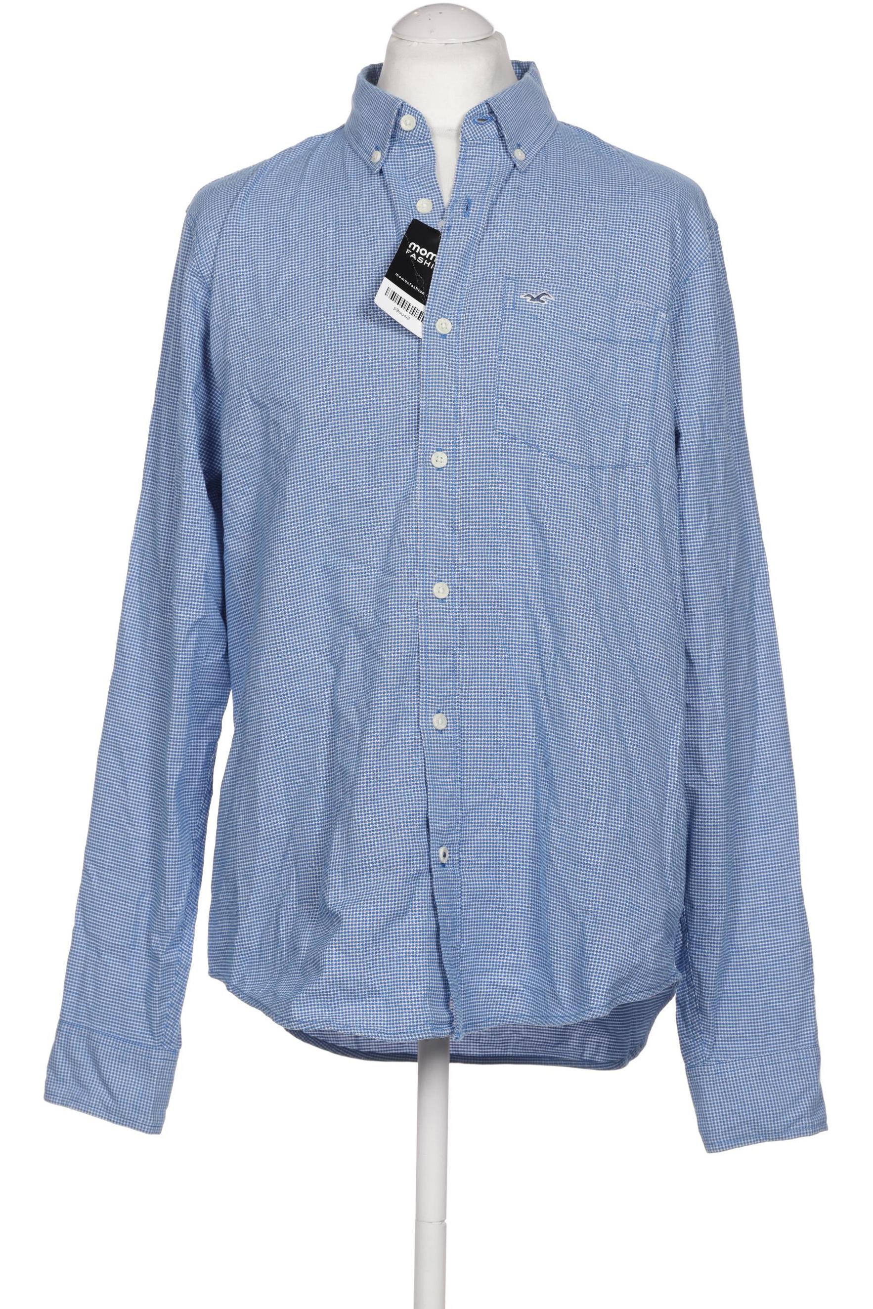 

Hollister Herren Hemd, blau, Gr. 52