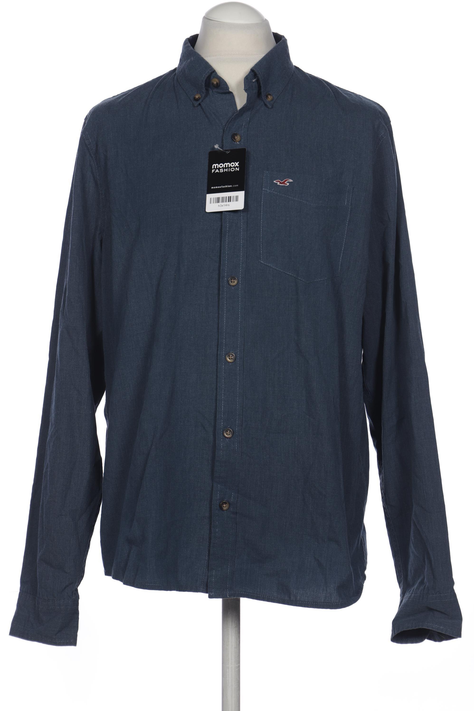 

Hollister Herren Hemd, marineblau