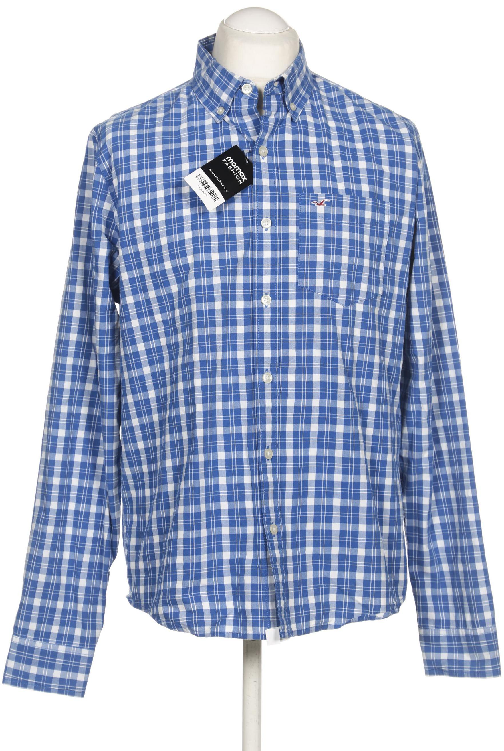 

Hollister Herren Hemd, blau, Gr. 54