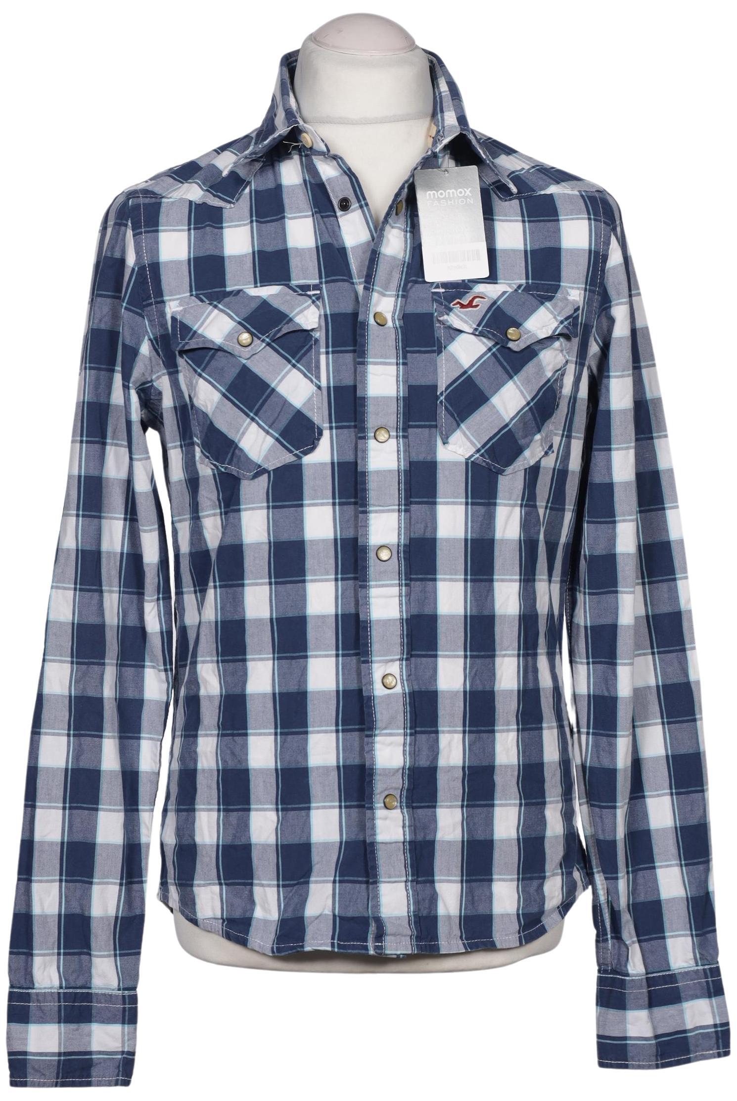 

Hollister Herren Hemd, marineblau, Gr. 48