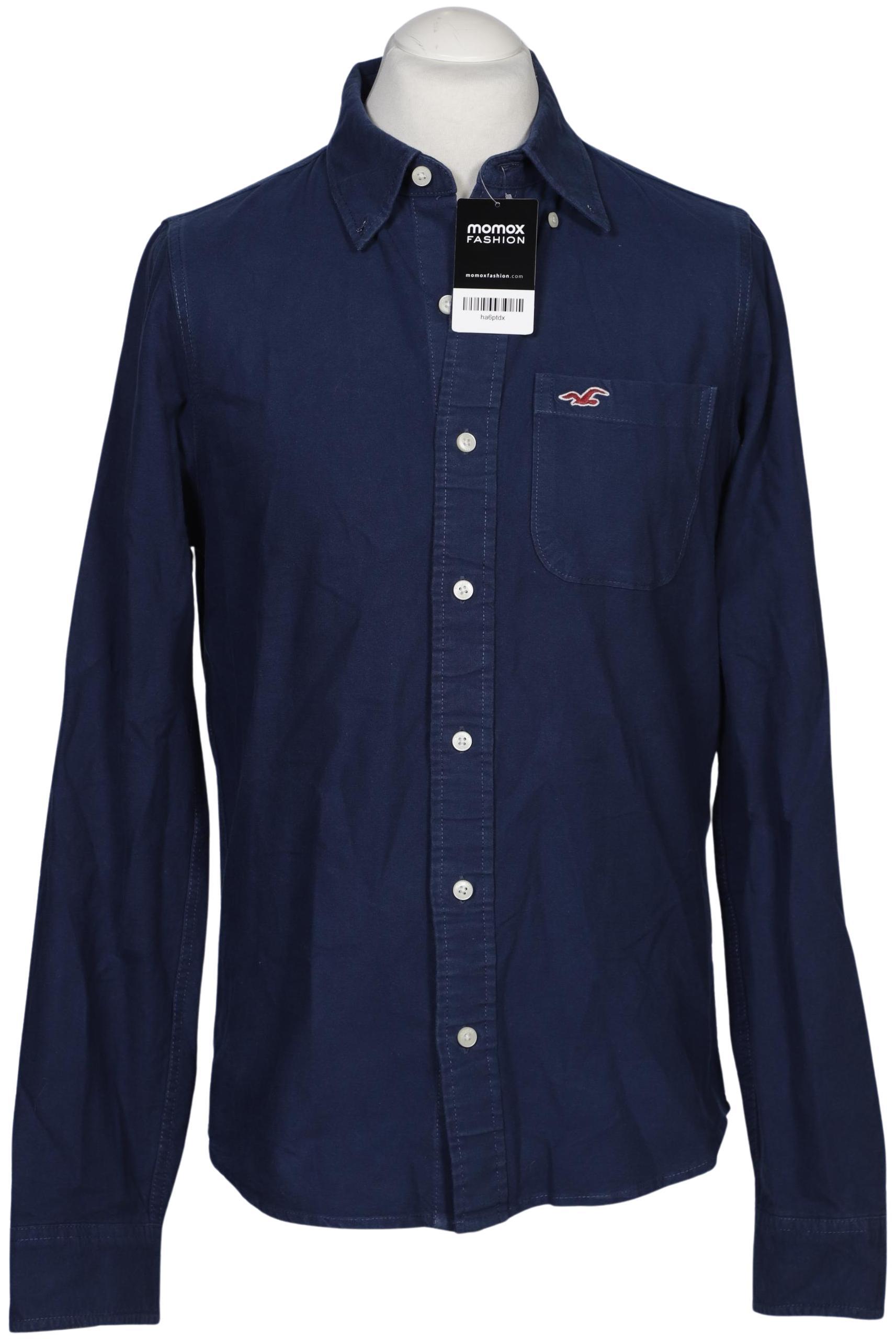 

Hollister Herren Hemd, marineblau, Gr. 48