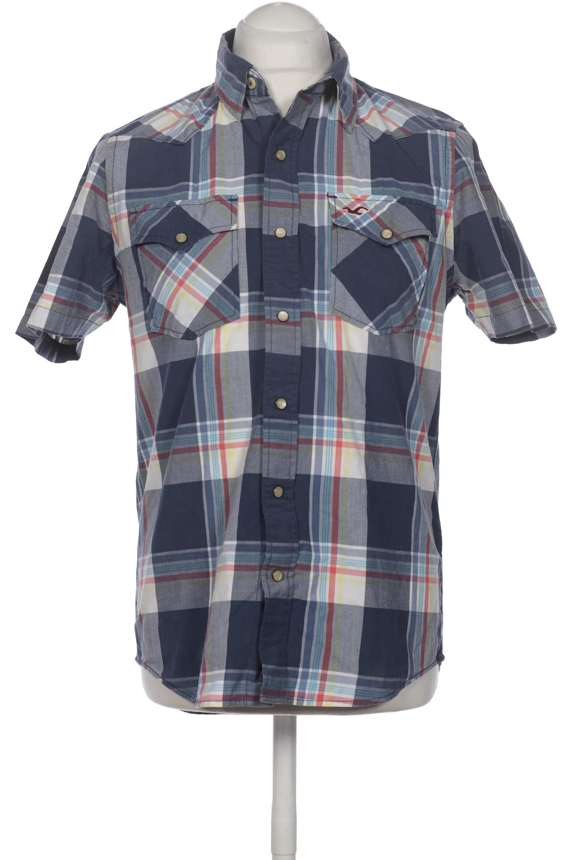 

Hollister Herren Hemd, marineblau, Gr. 48