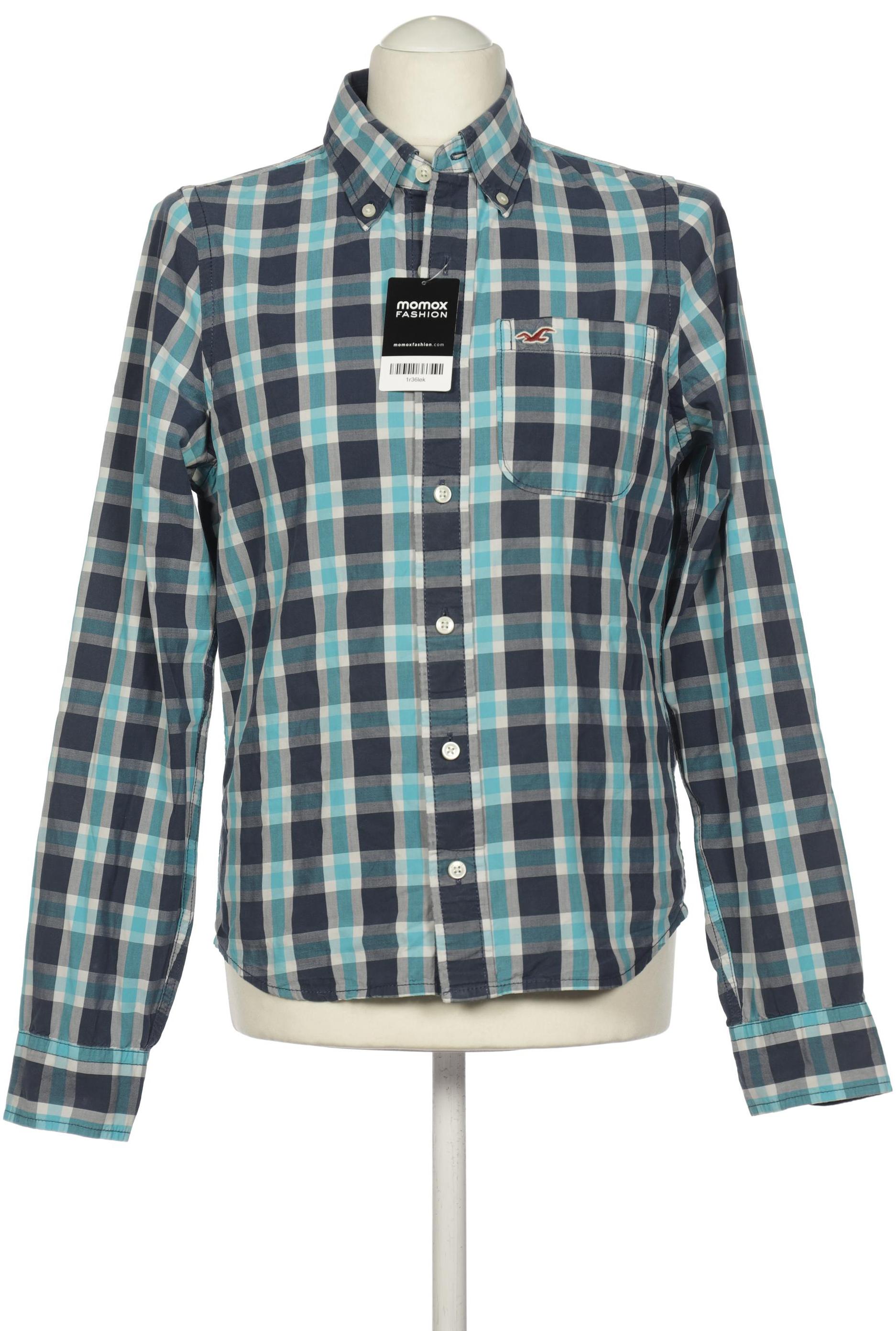 

Hollister Herren Hemd, marineblau, Gr. 48
