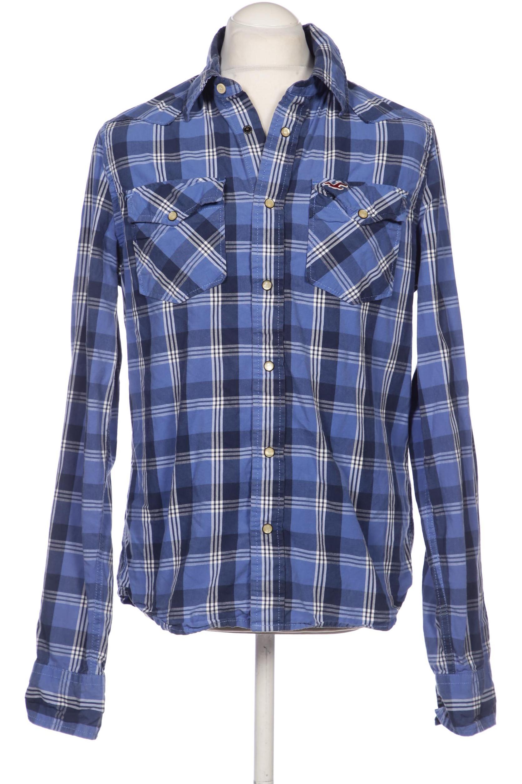 

Hollister Herren Hemd, blau, Gr. 52
