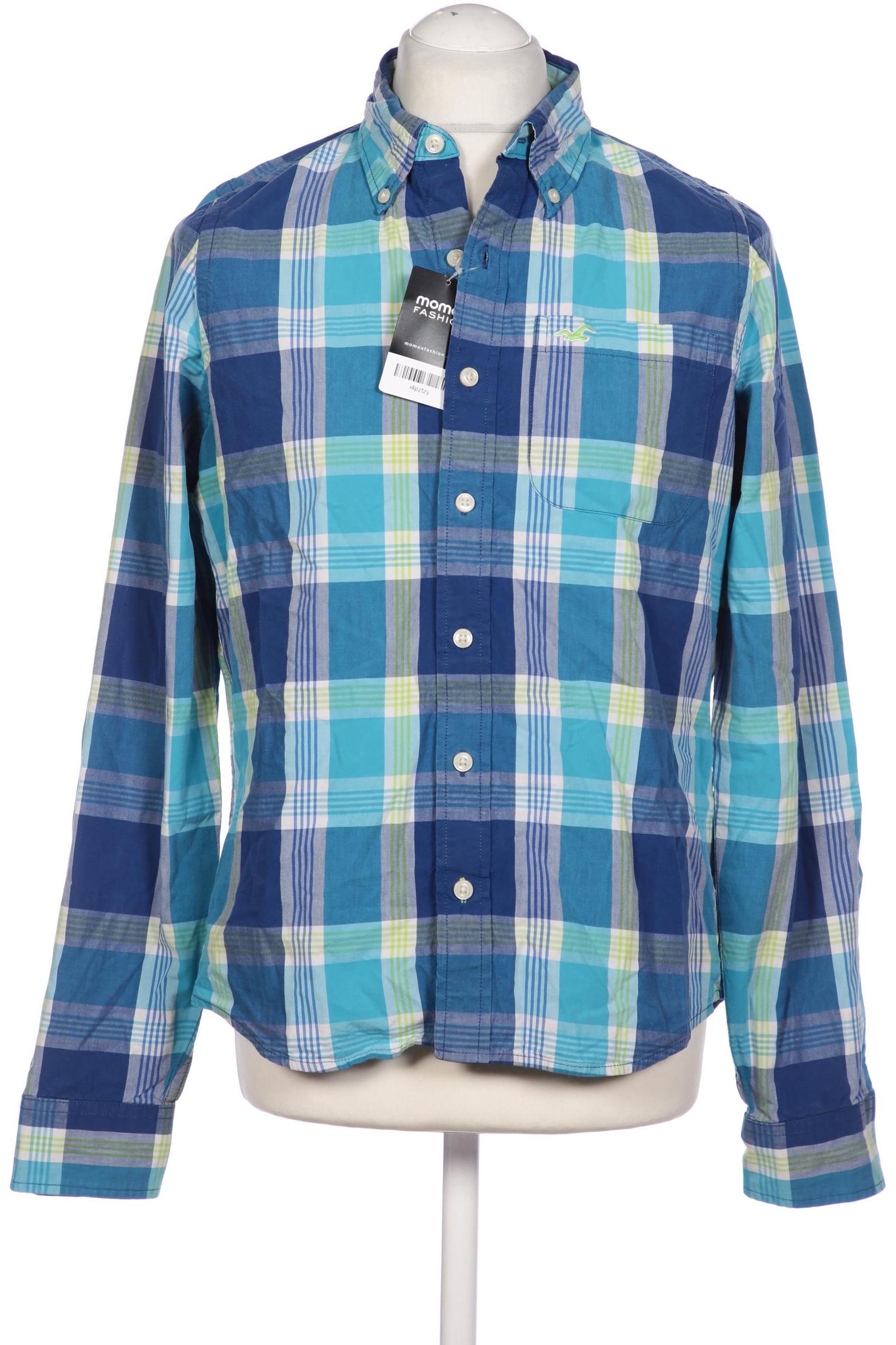 

Hollister Herren Hemd, blau, Gr. 54