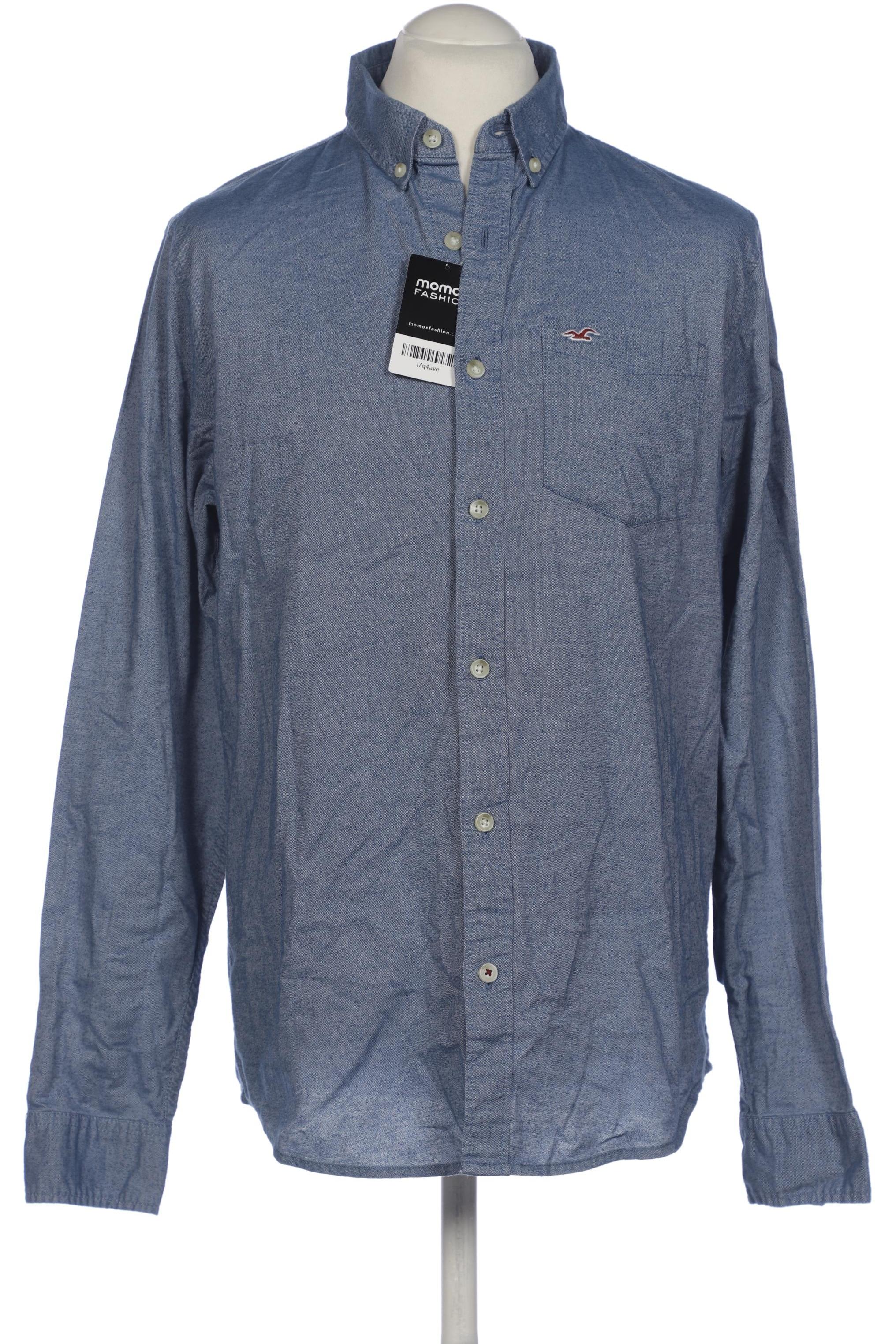 

Hollister Herren Hemd, blau, Gr. 48