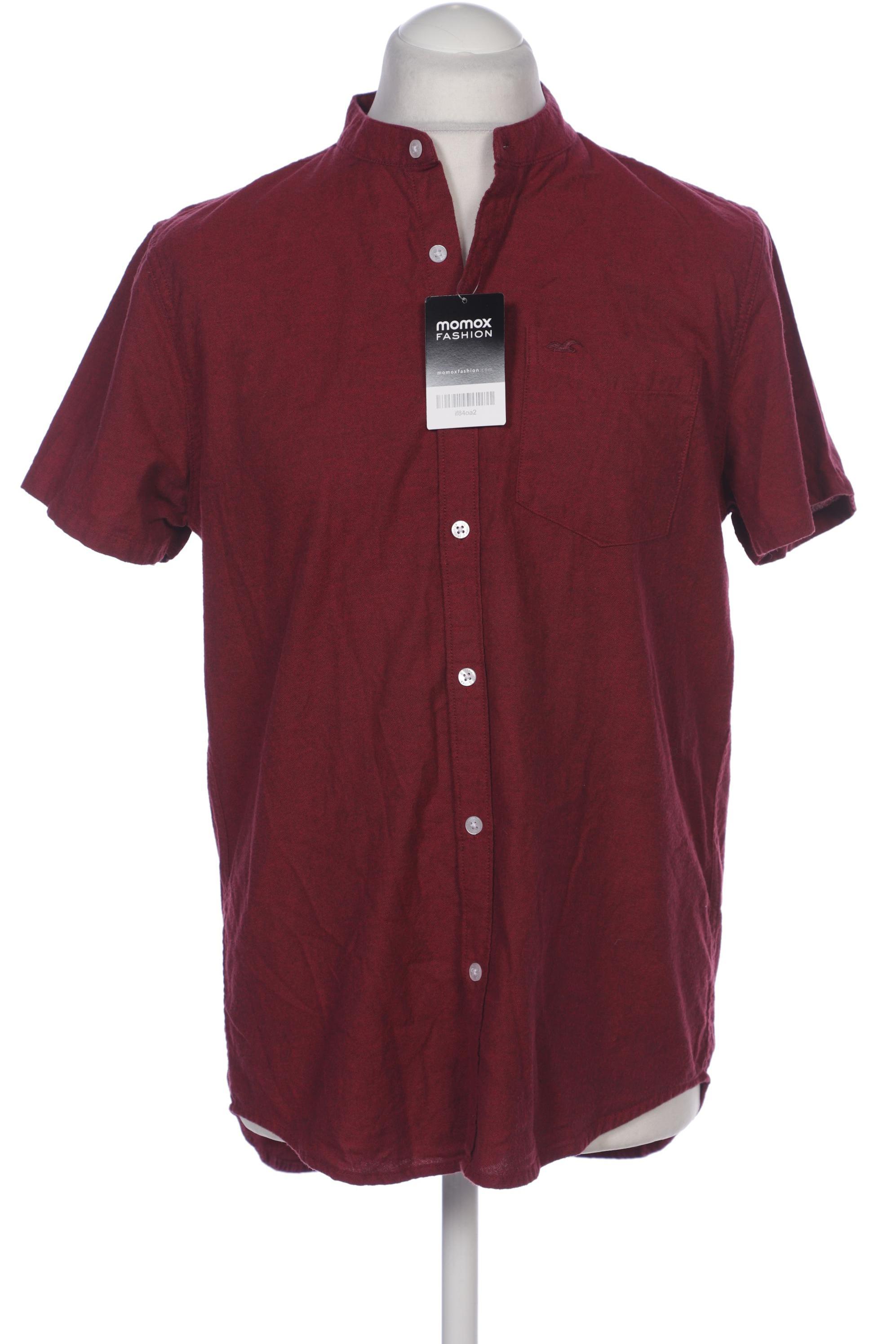 

Hollister Herren Hemd, bordeaux, Gr. 48