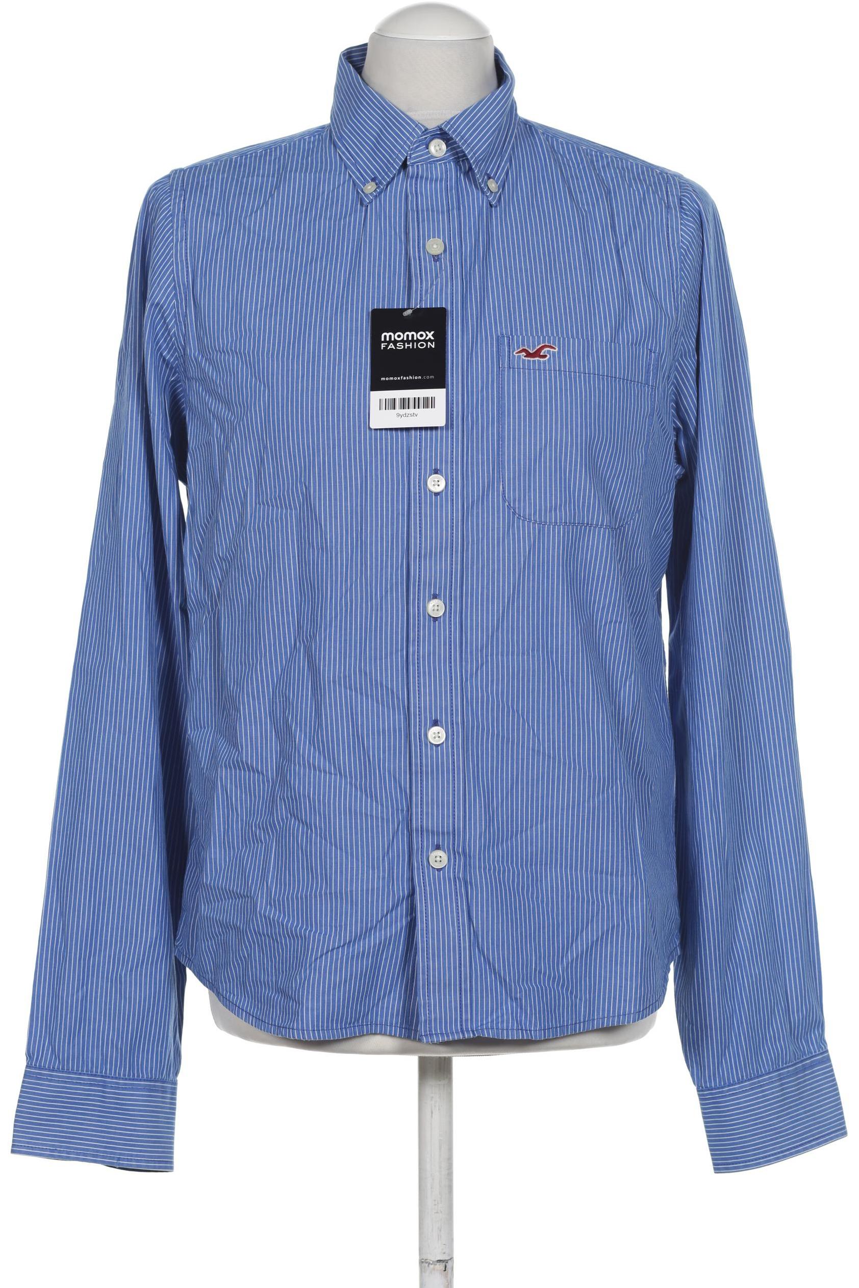 

Hollister Herren Hemd, blau, Gr. 52