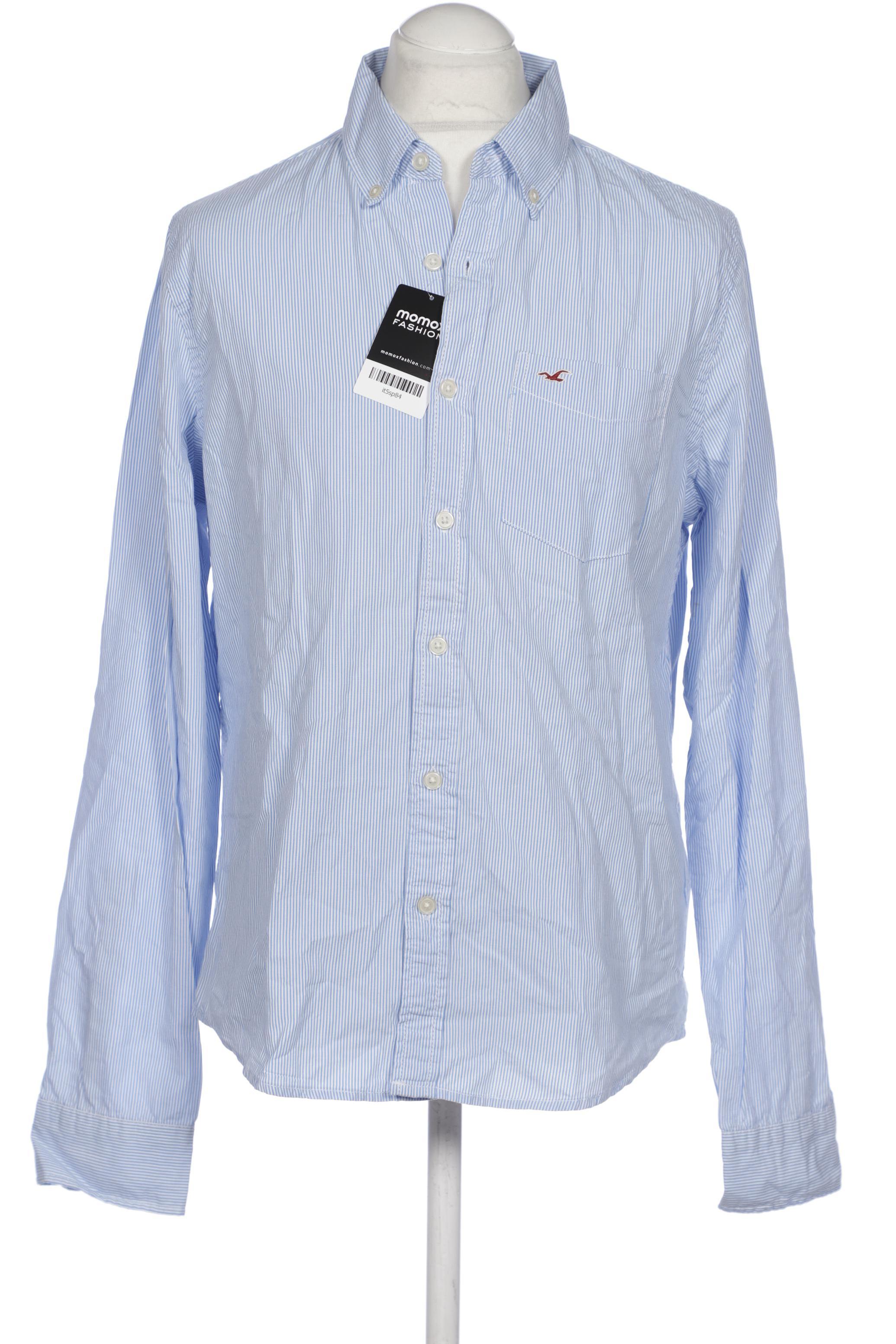 

Hollister Herren Hemd, hellblau, Gr. 52