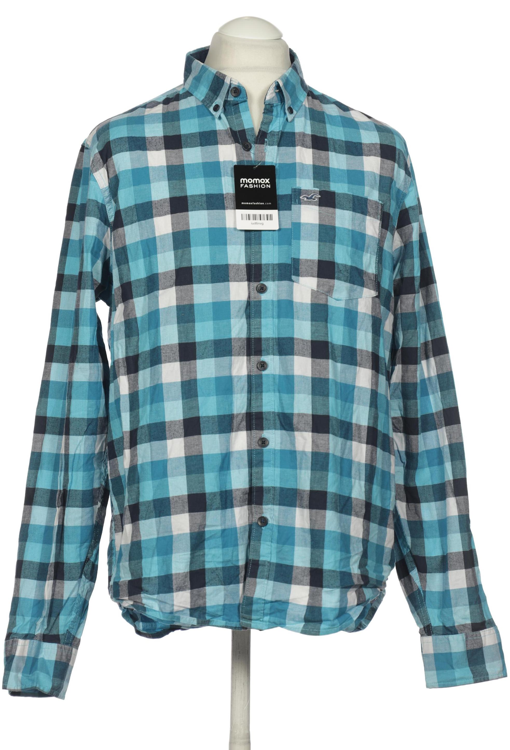 

Hollister Herren Hemd, blau