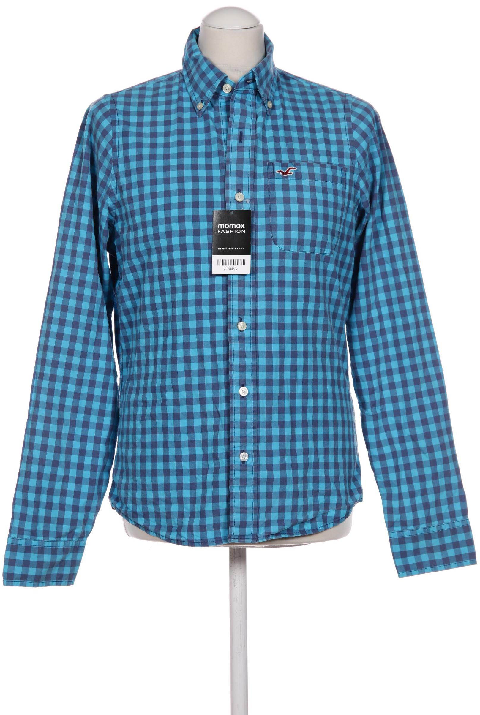 

Hollister Herren Hemd, blau, Gr. 48