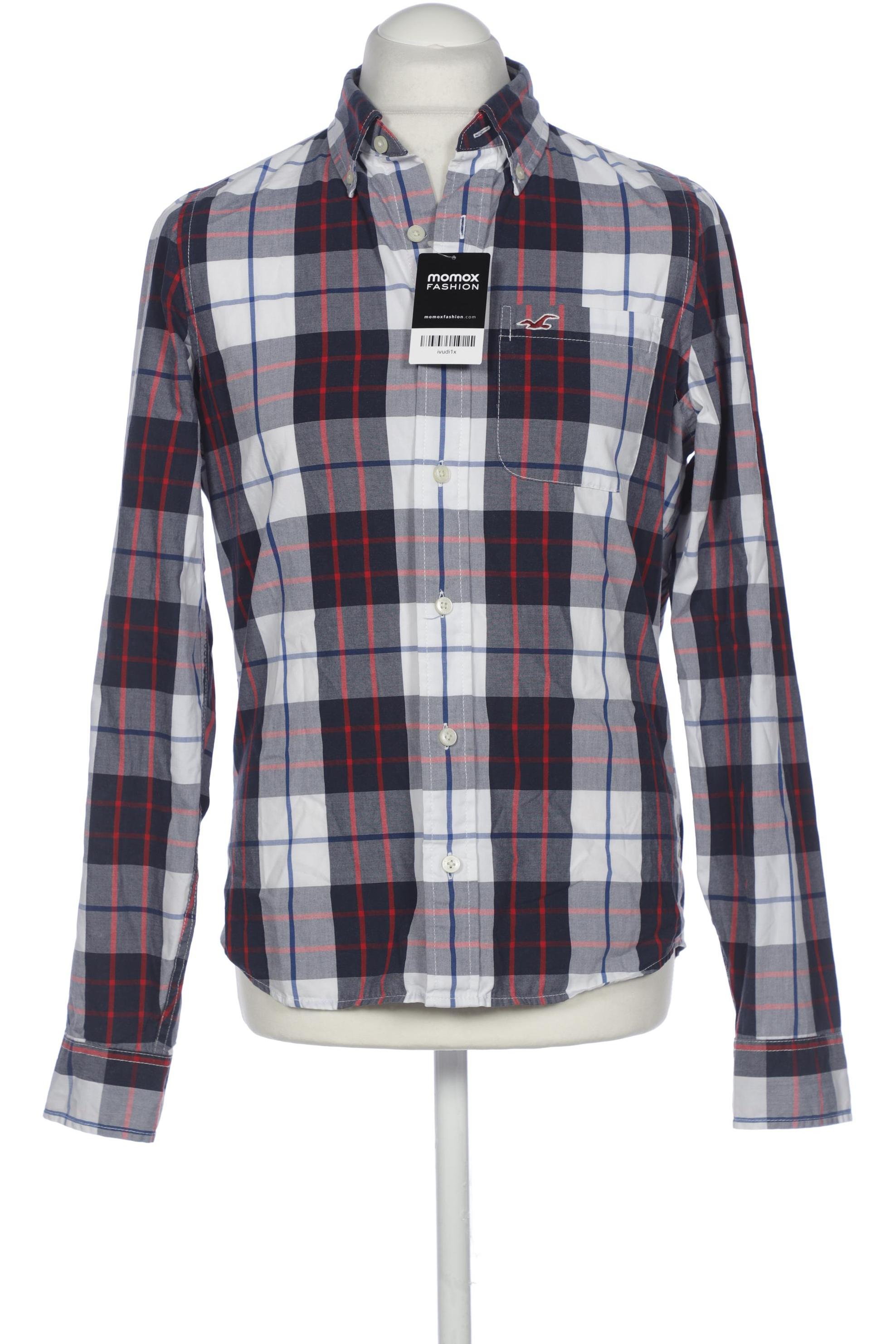 

Hollister Herren Hemd, marineblau, Gr. 48