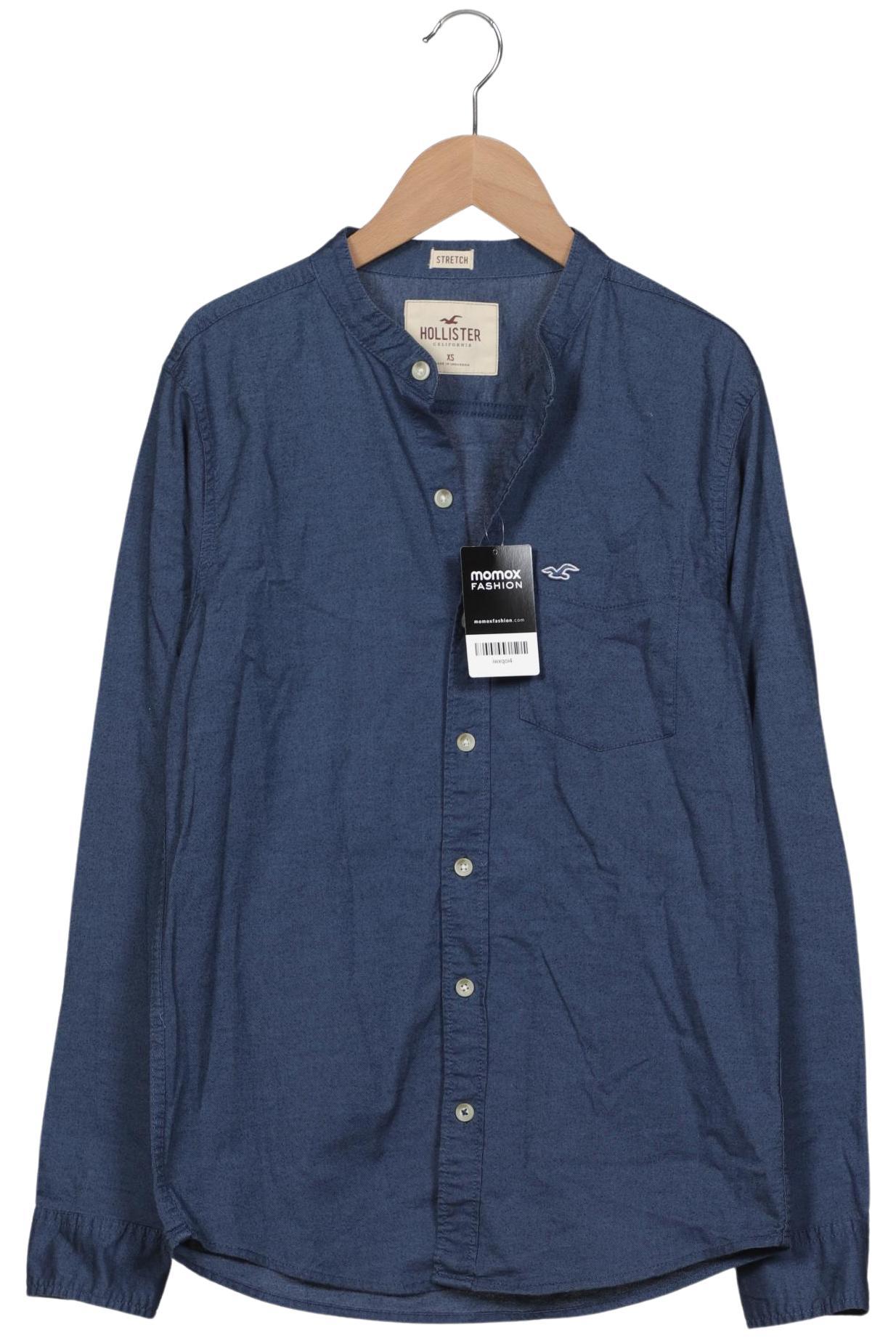 

Hollister Herren Hemd, marineblau, Gr. 44