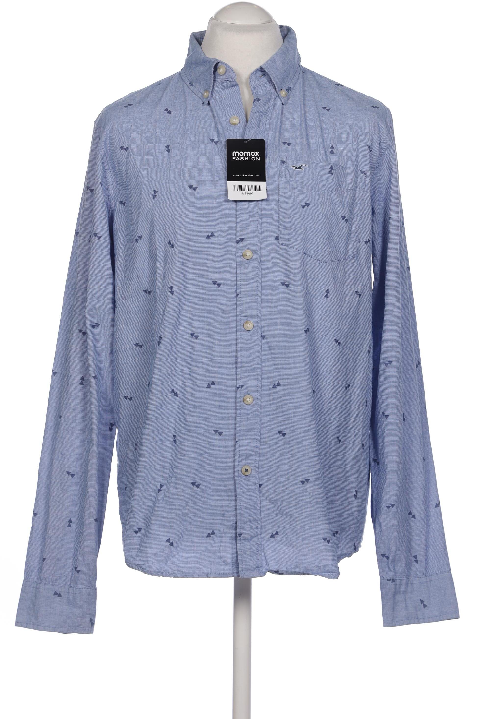 

Hollister Herren Hemd, blau, Gr. 54