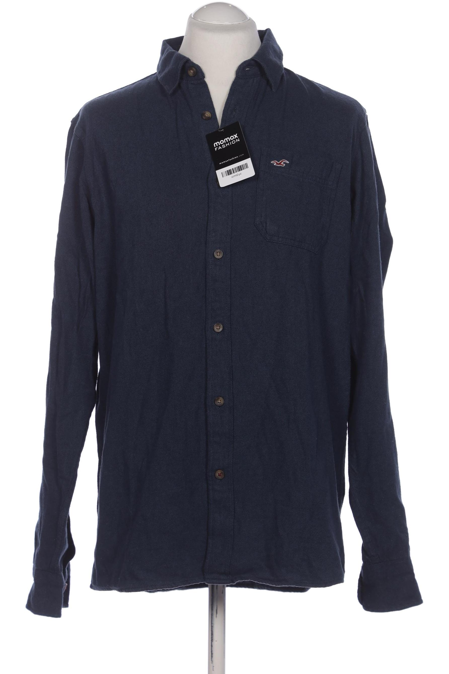 

Hollister Herren Hemd, marineblau, Gr. 54