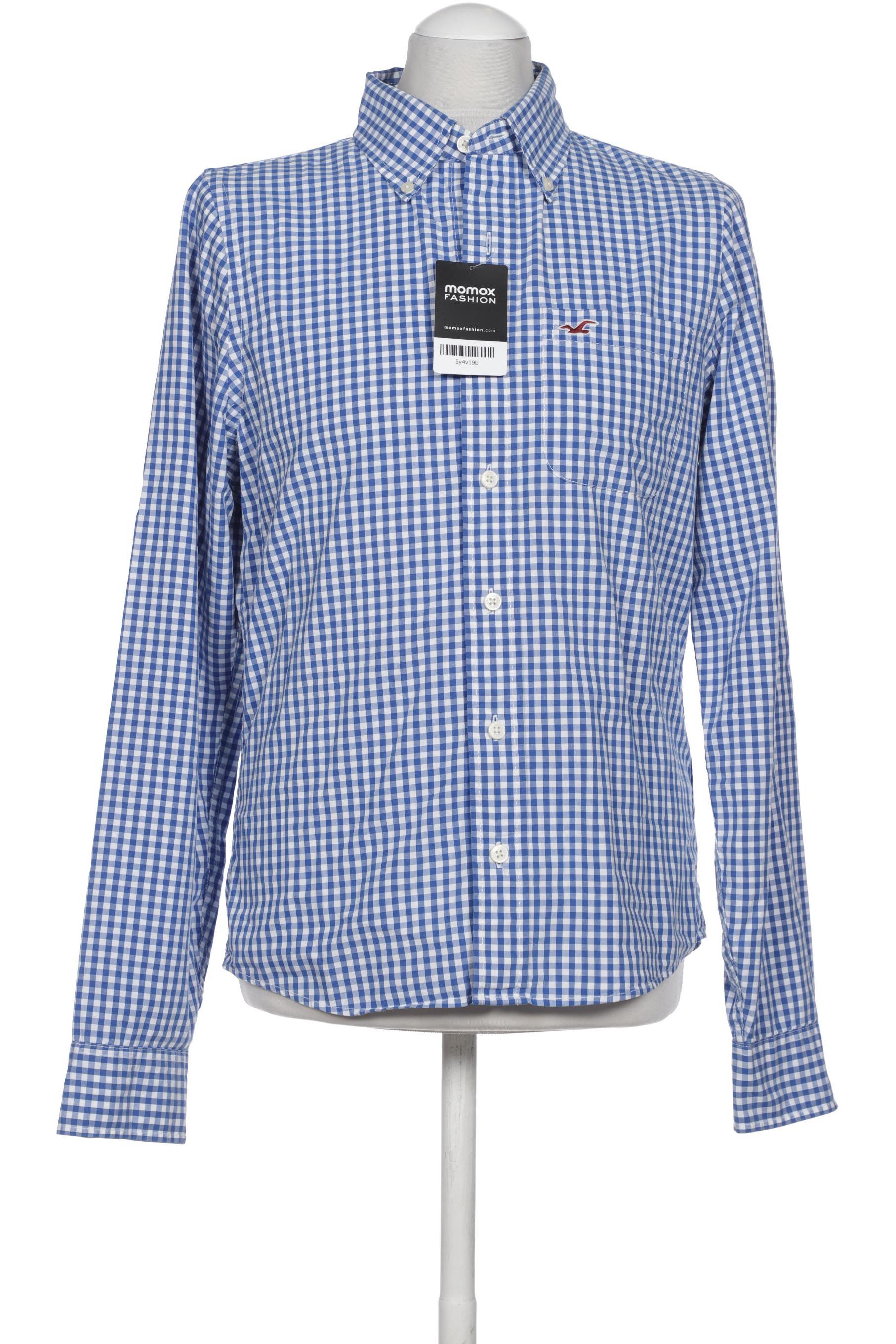 

Hollister Herren Hemd, blau