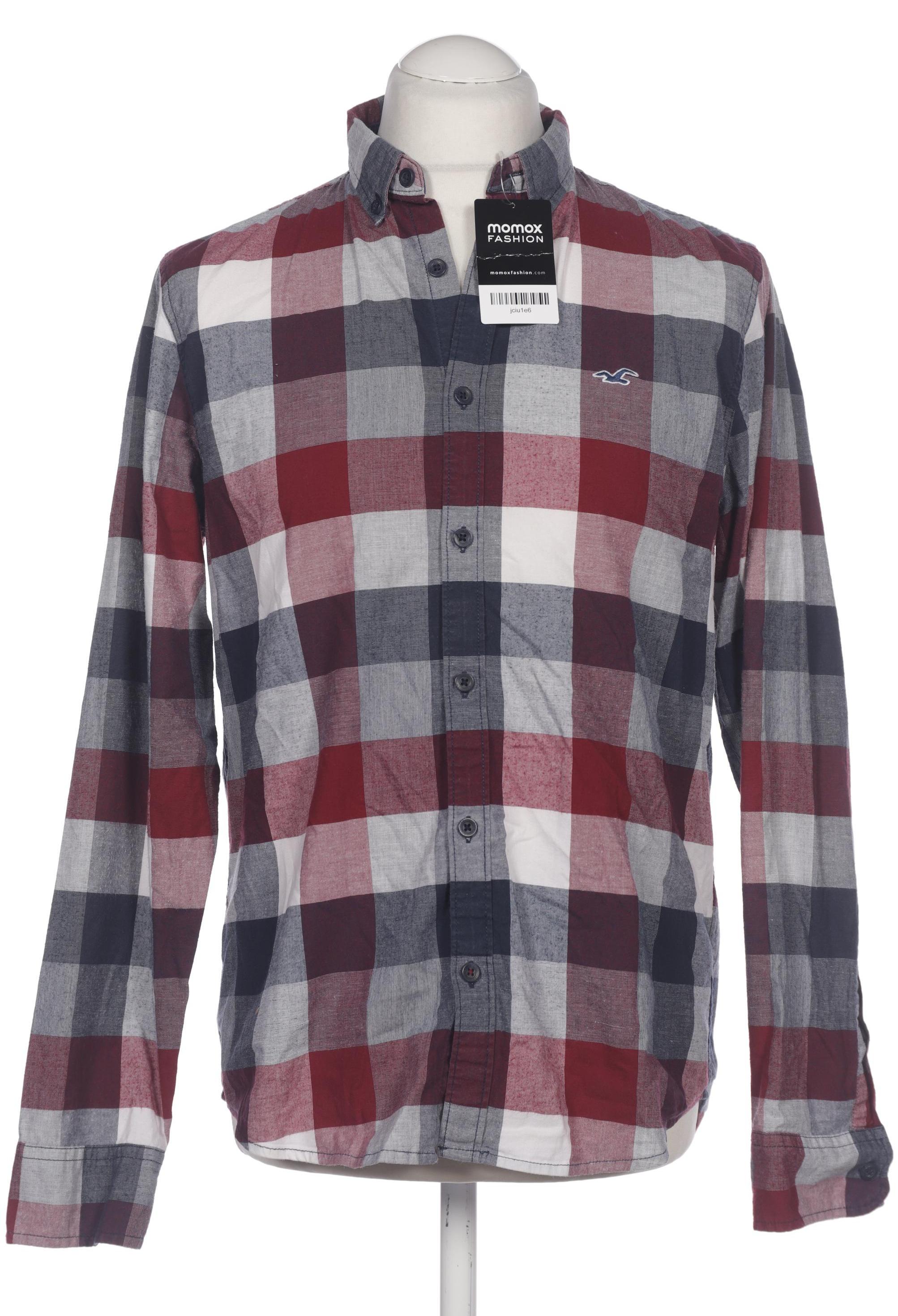 

Hollister Herren Hemd, bordeaux, Gr. 48