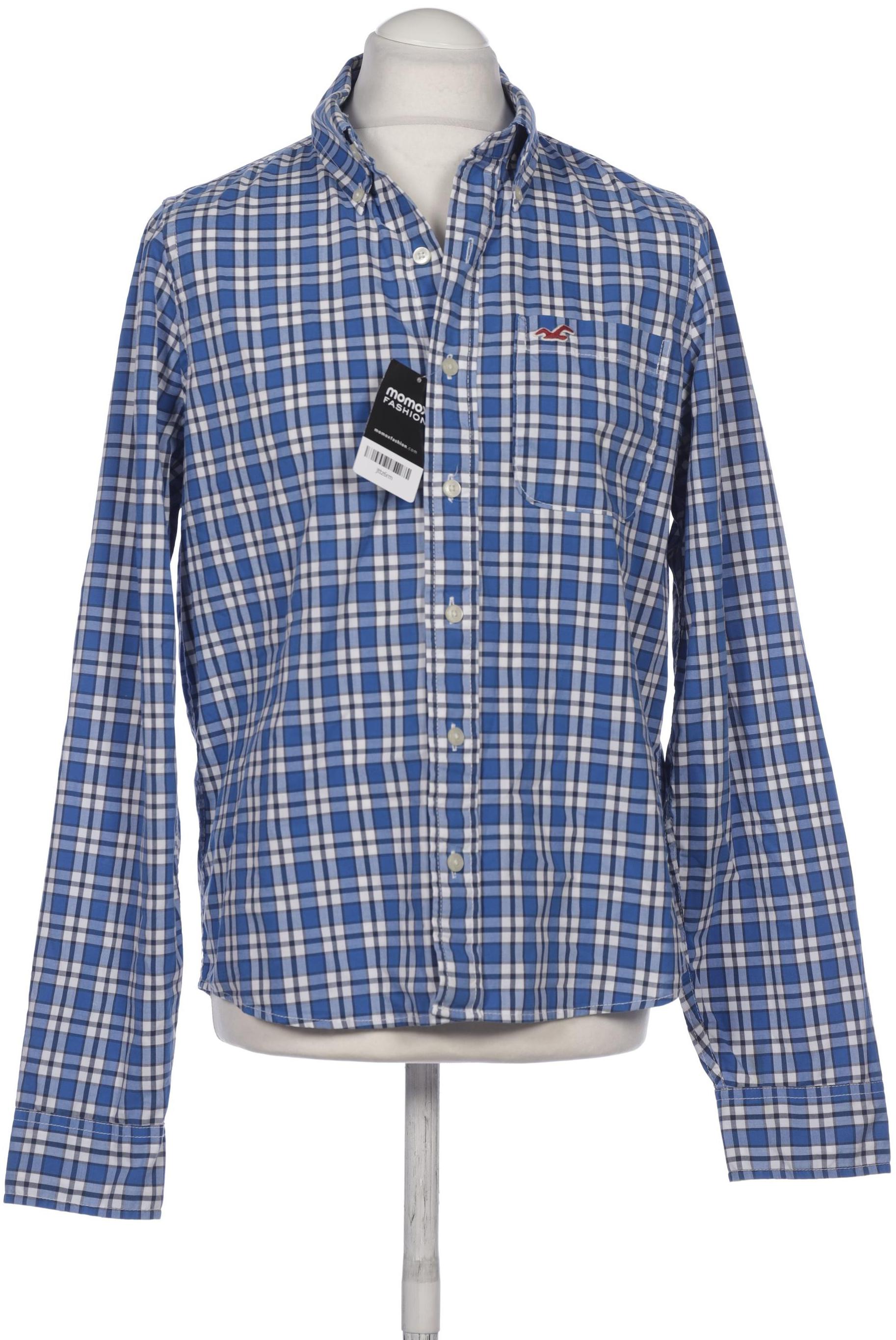 

Hollister Herren Hemd, blau, Gr. 52