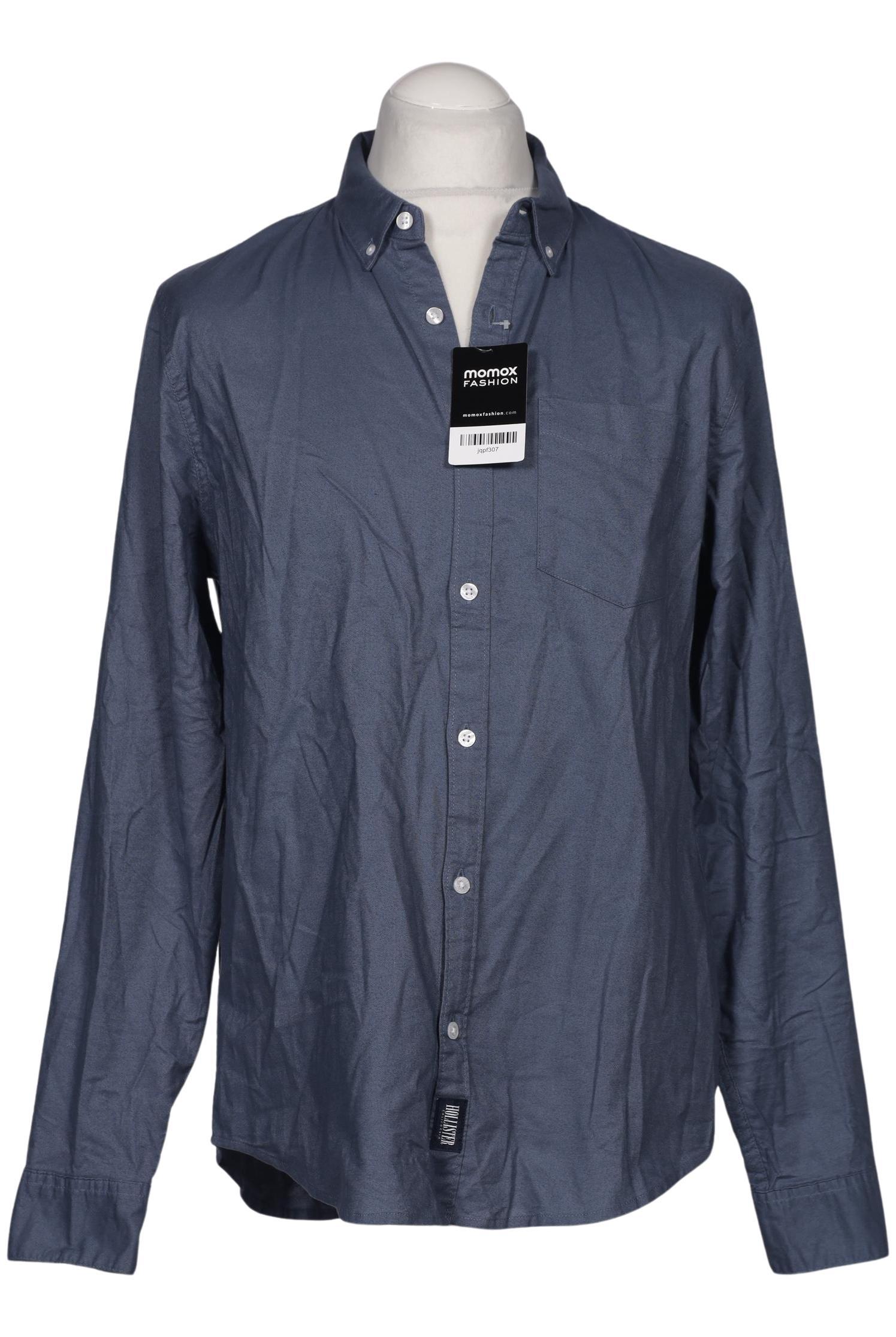 

Hollister Herren Hemd, marineblau, Gr. 48
