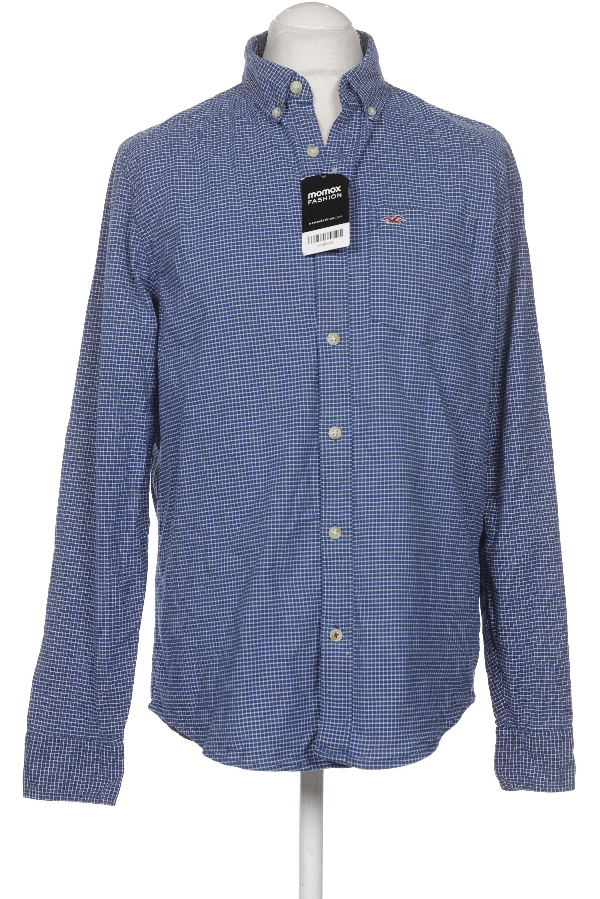 

Hollister Herren Hemd, blau, Gr. 52