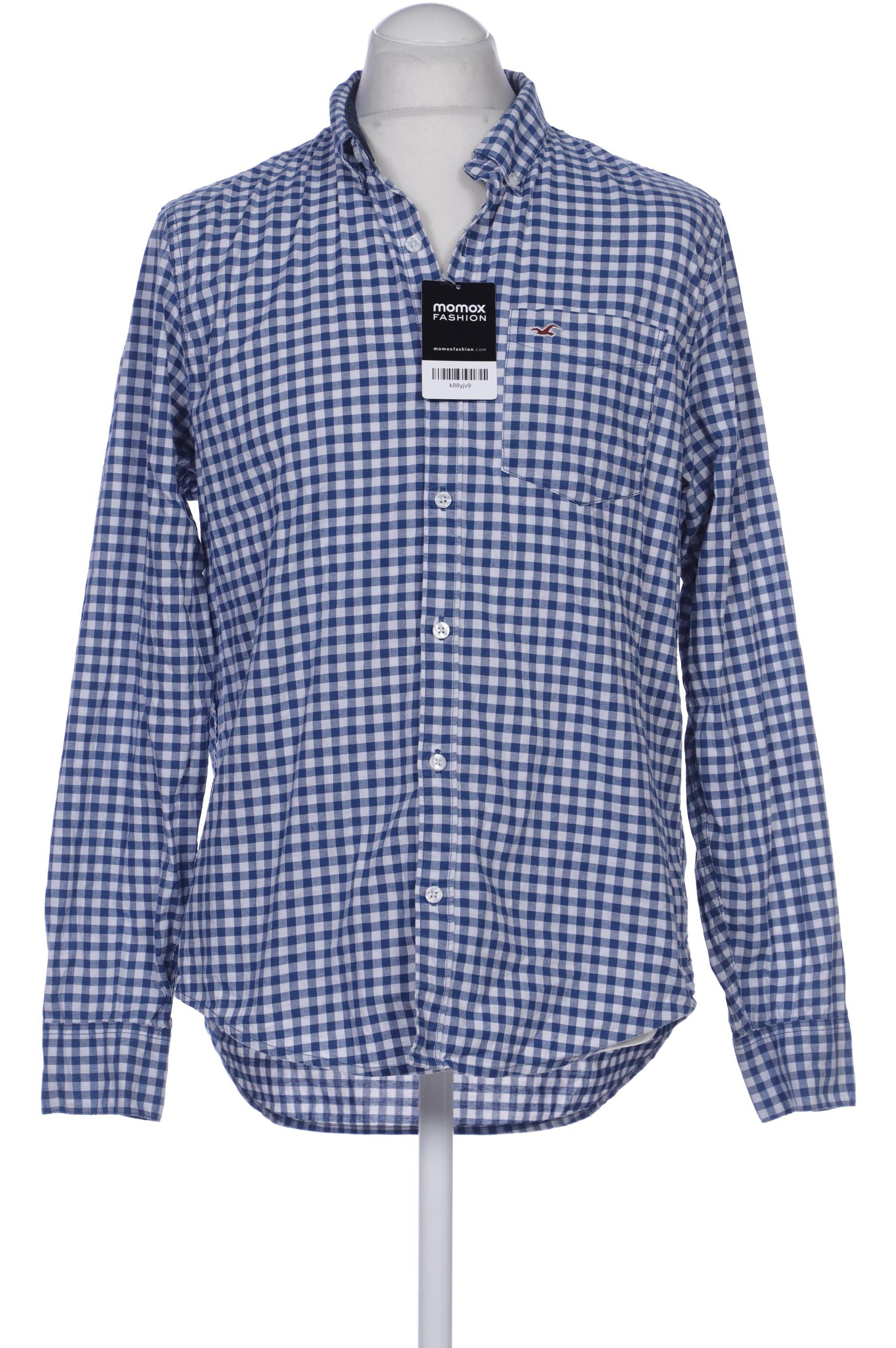 

Hollister Herren Hemd, blau, Gr. 52