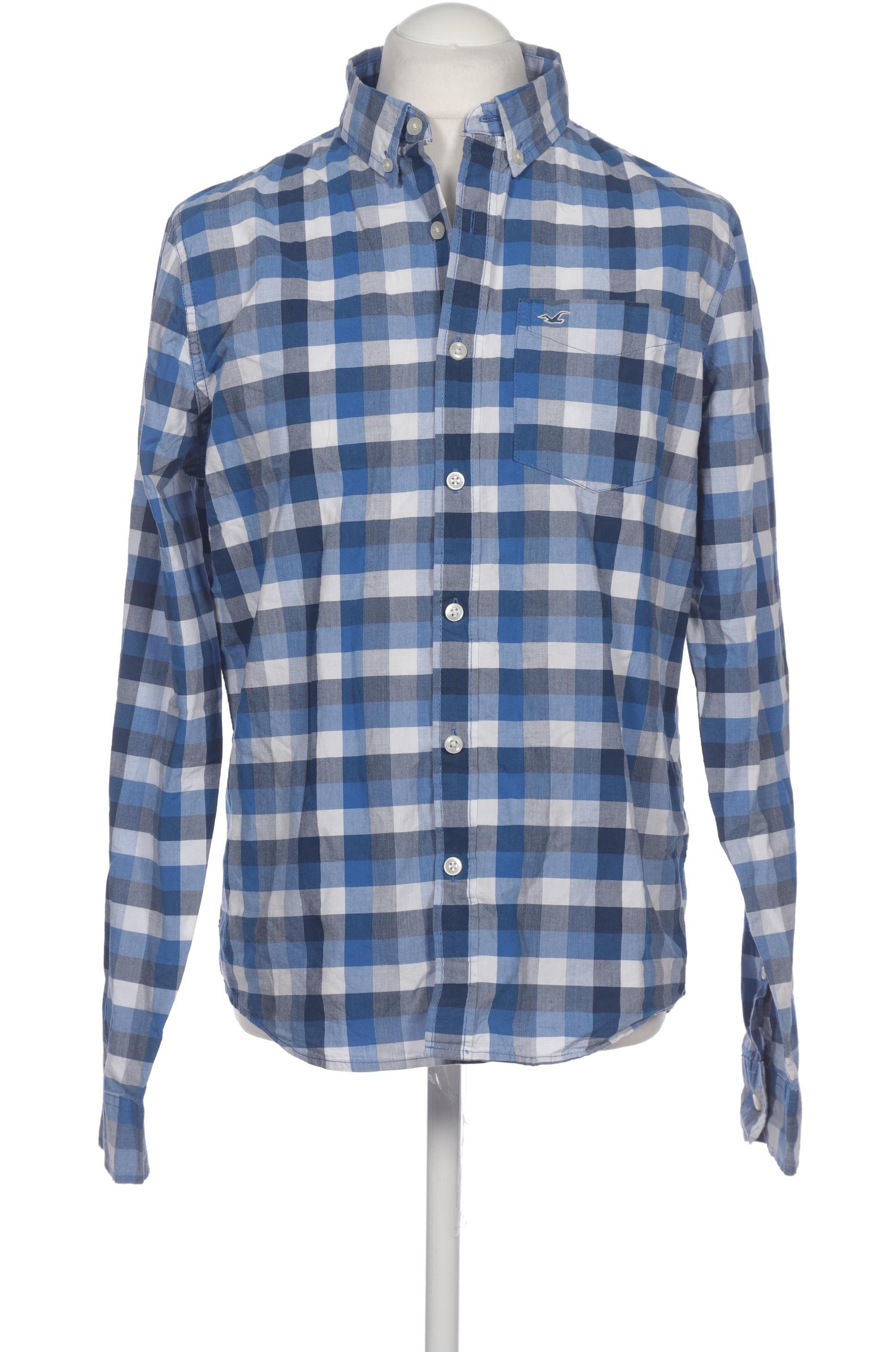 

Hollister Herren Hemd, blau, Gr. 52