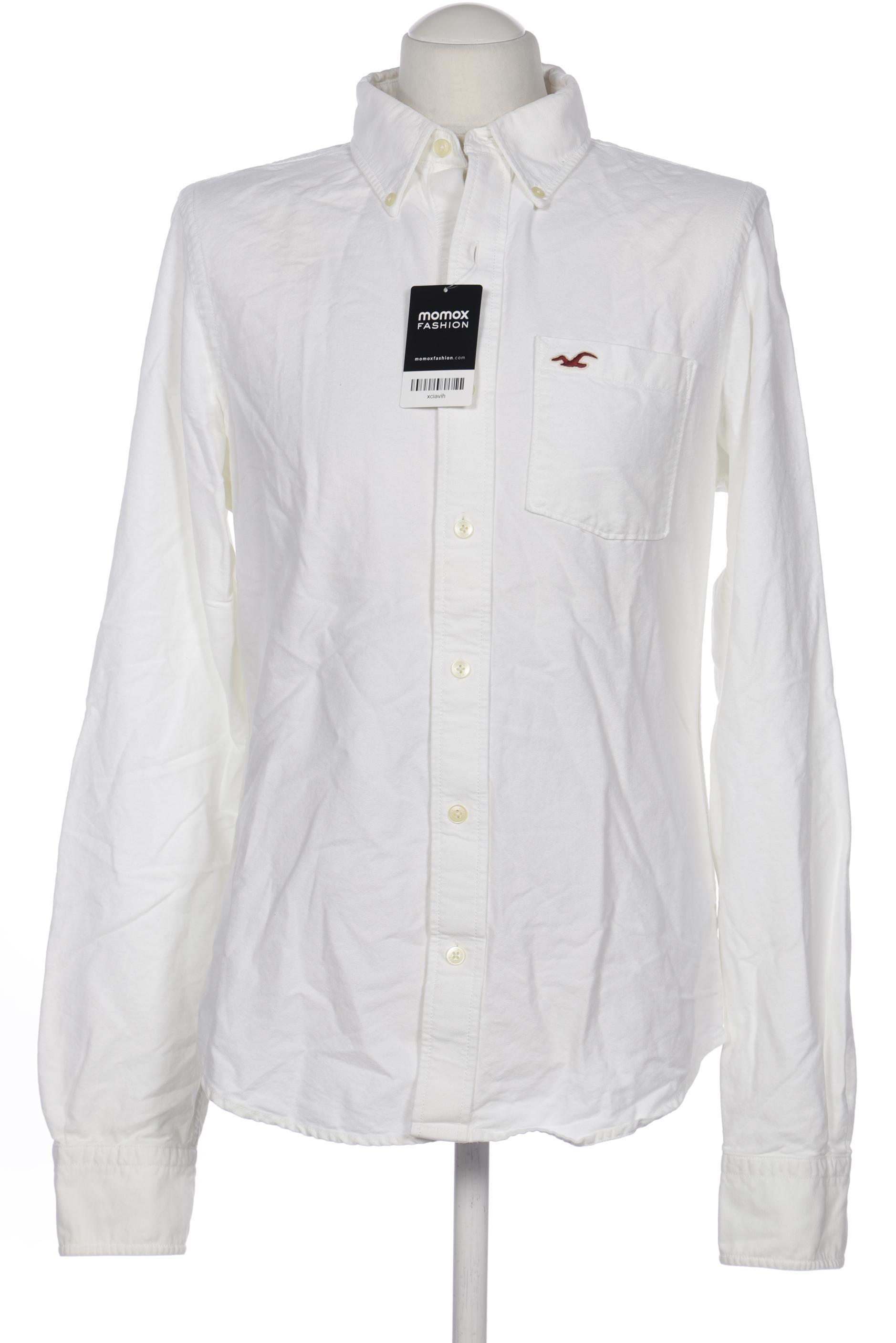 

Hollister Herren Hemd, weiß, Gr. 48