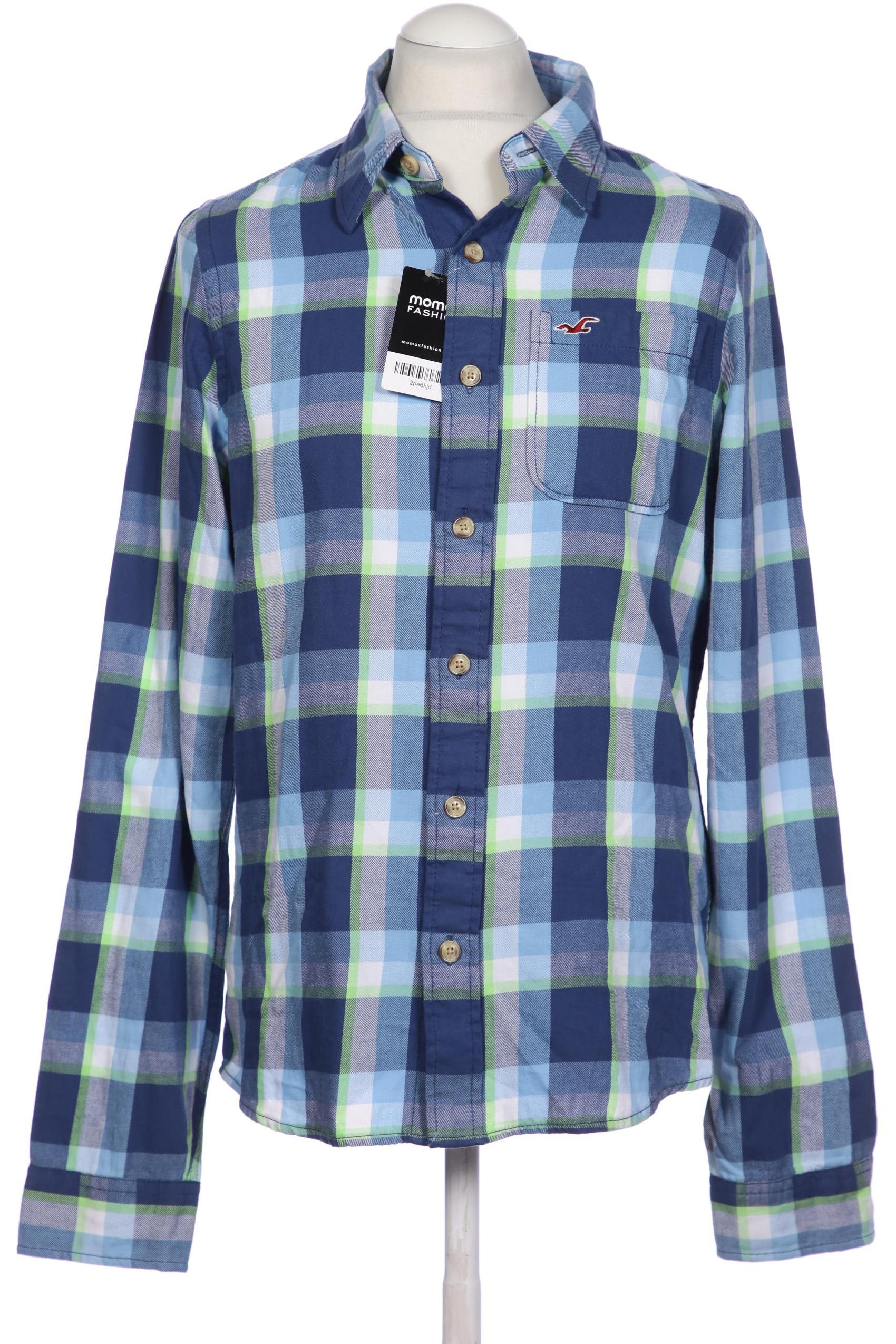

Hollister Herren Hemd, blau, Gr. 52