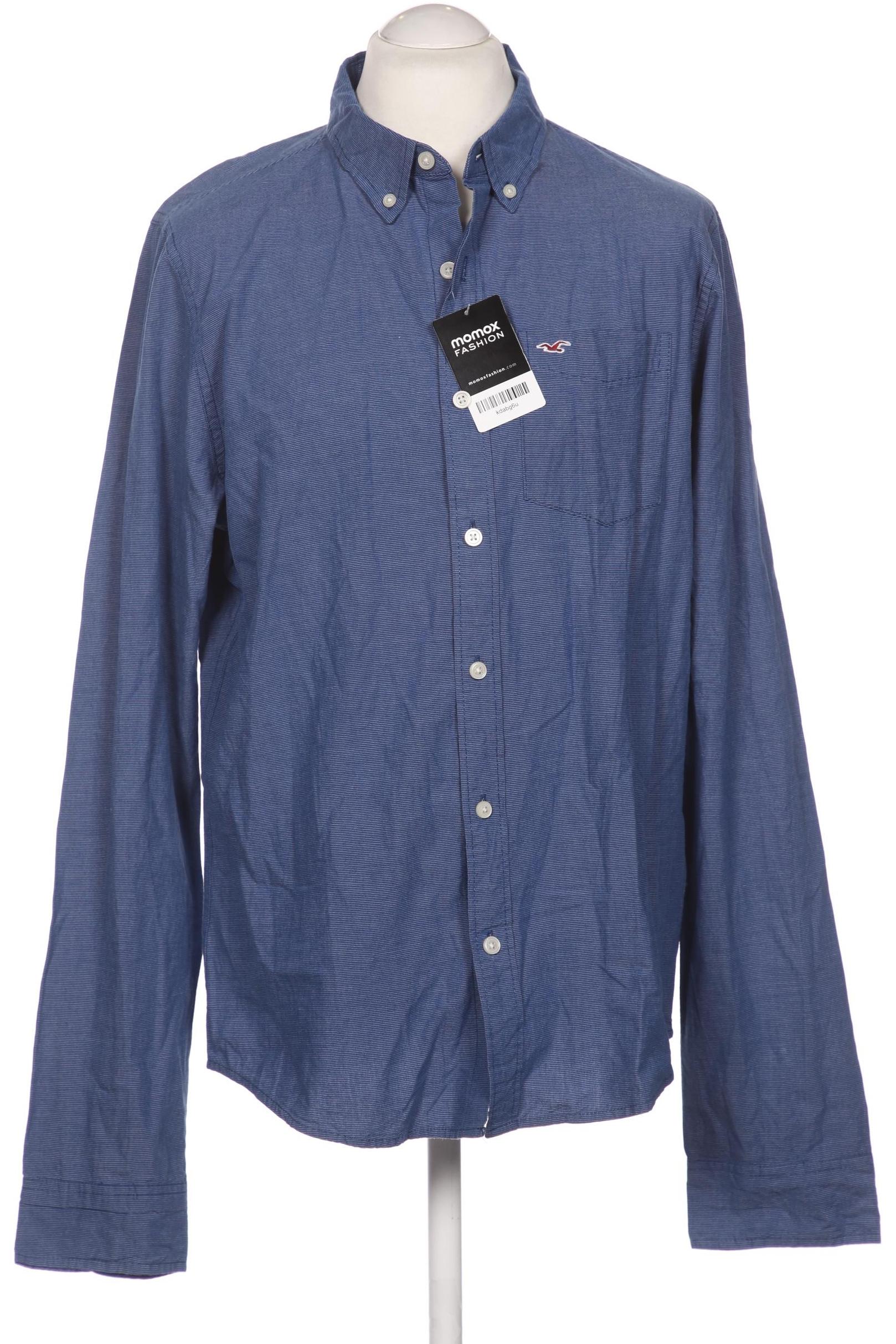 

Hollister Herren Hemd, blau, Gr. 54