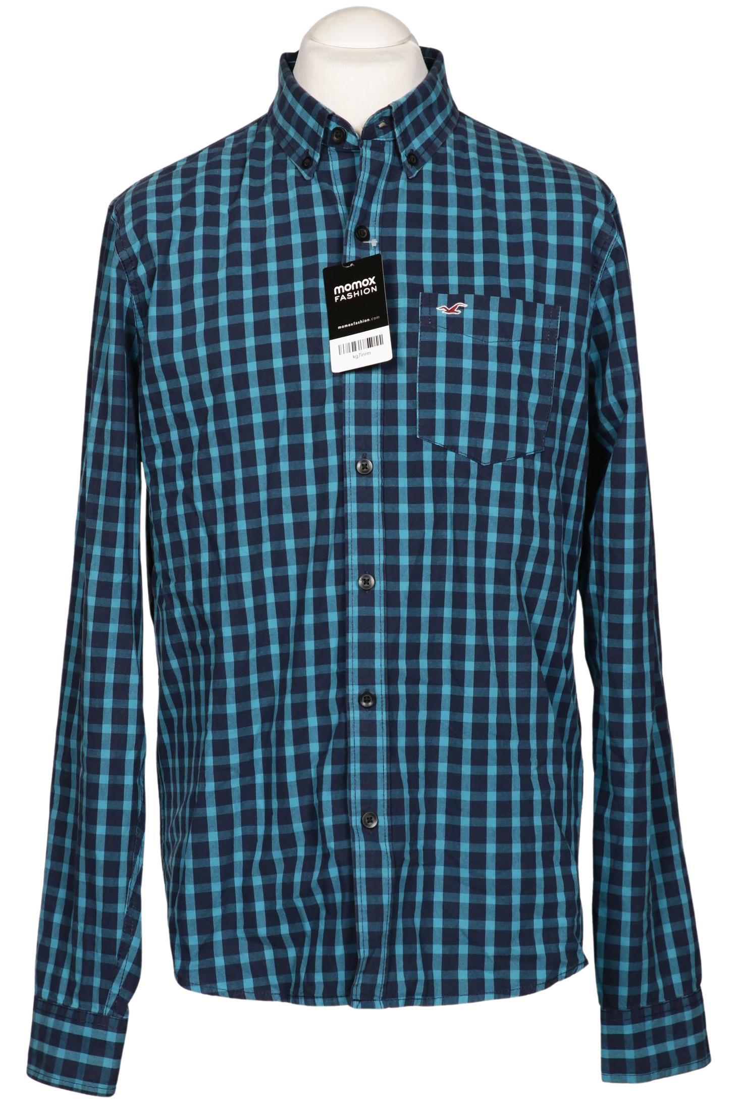 

Hollister Herren Hemd, marineblau, Gr. 54