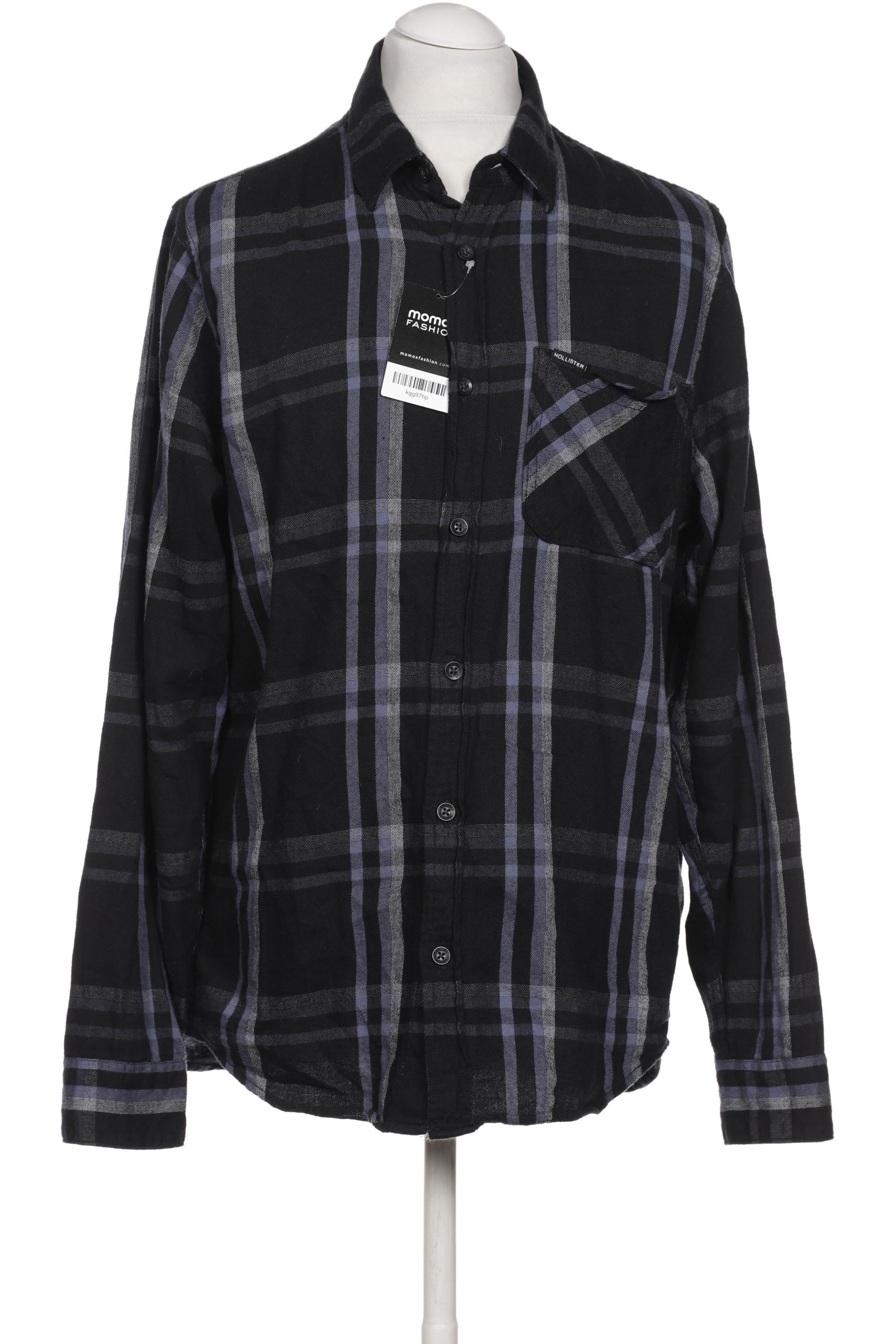 

Hollister Herren Hemd, schwarz