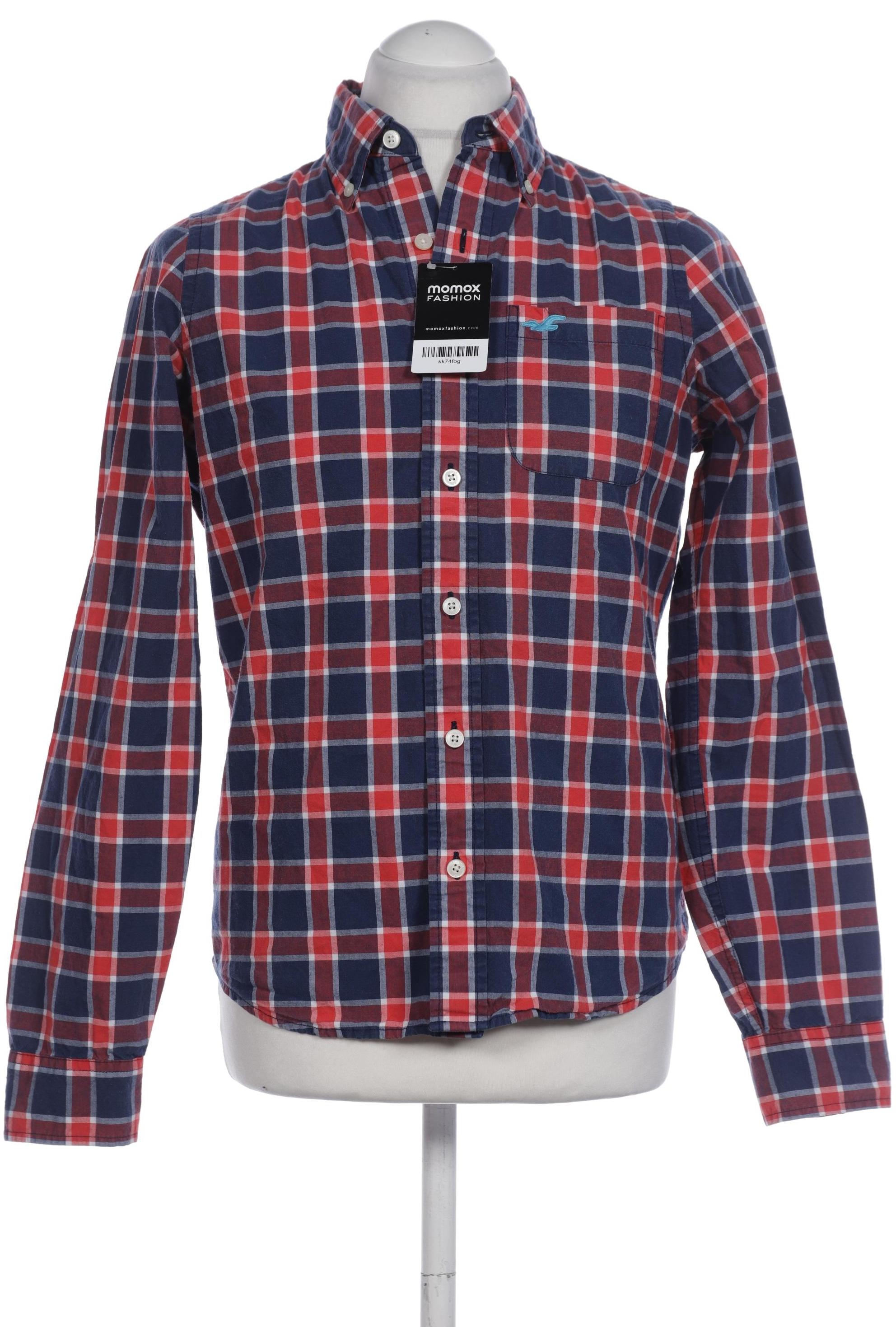 

Hollister Herren Hemd, marineblau, Gr. 48