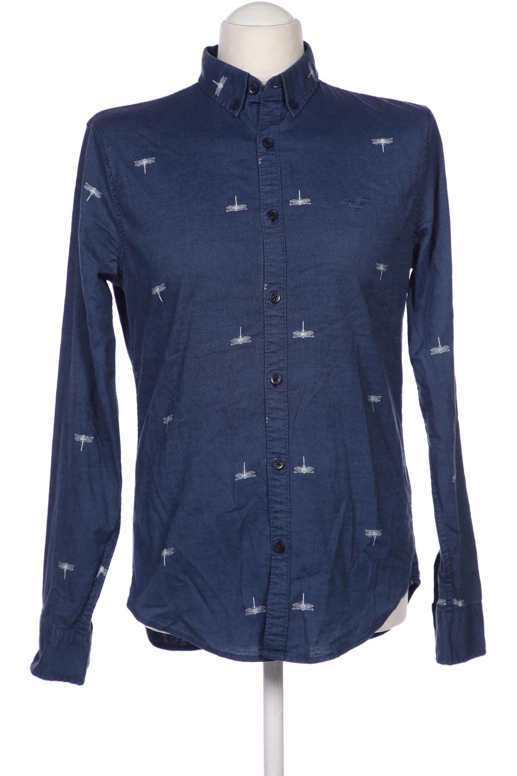 

Hollister Herren Hemd, blau, Gr. 46