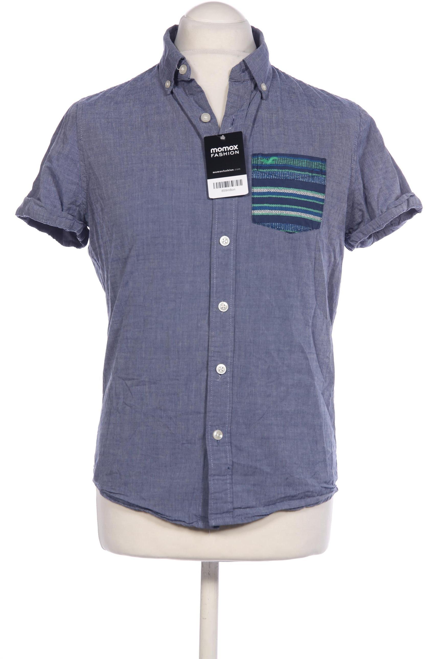 

Hollister Herren Hemd, marineblau, Gr. 46