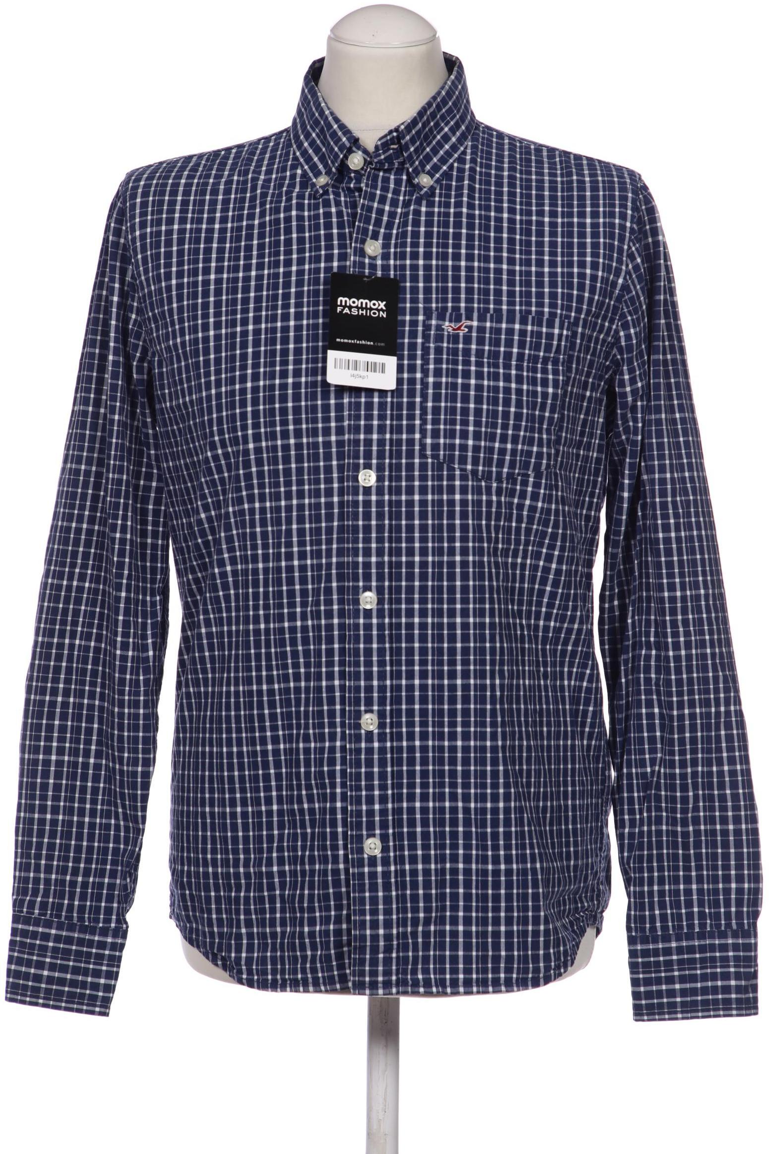 

Hollister Herren Hemd, marineblau