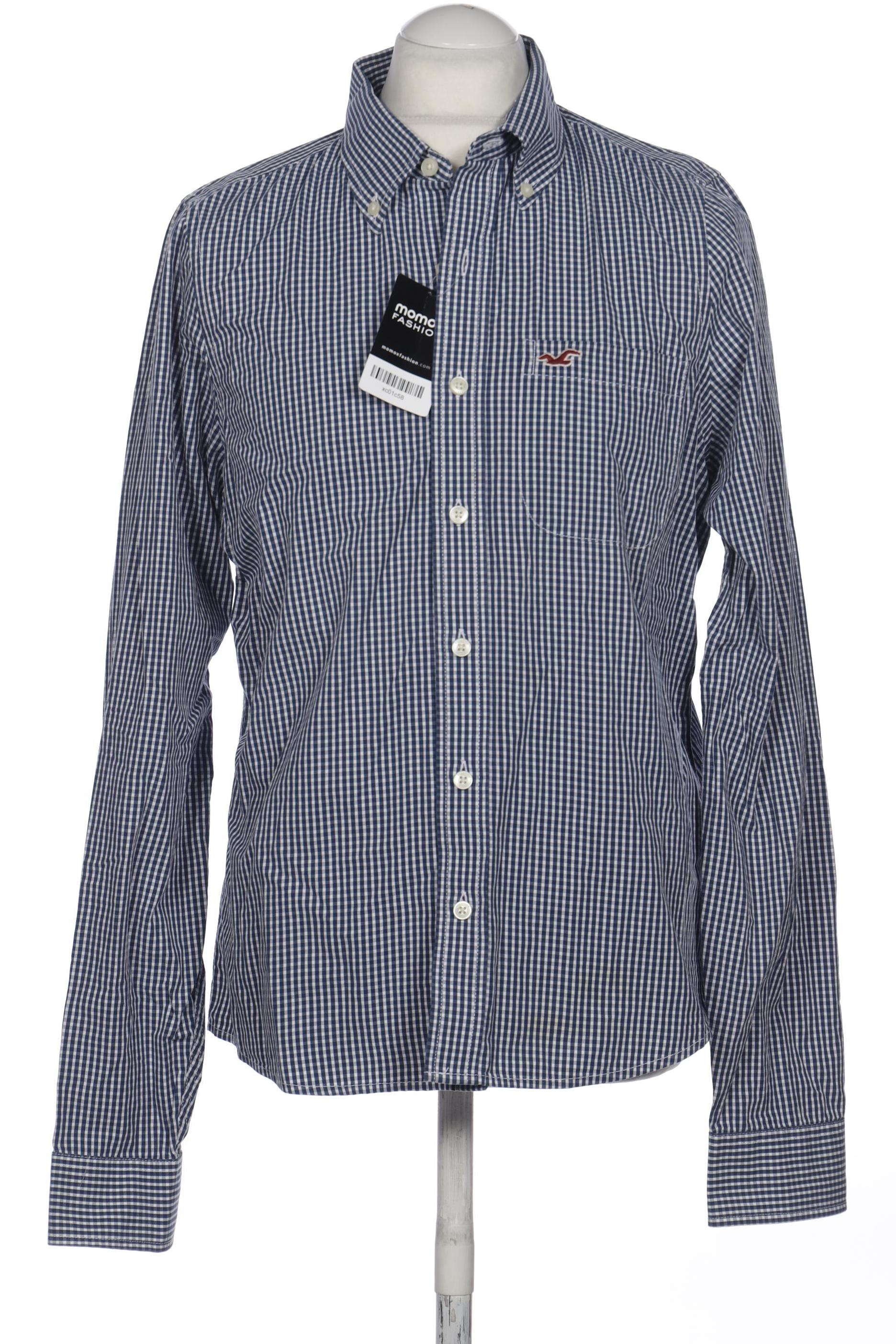 

Hollister Herren Hemd, blau, Gr. 52