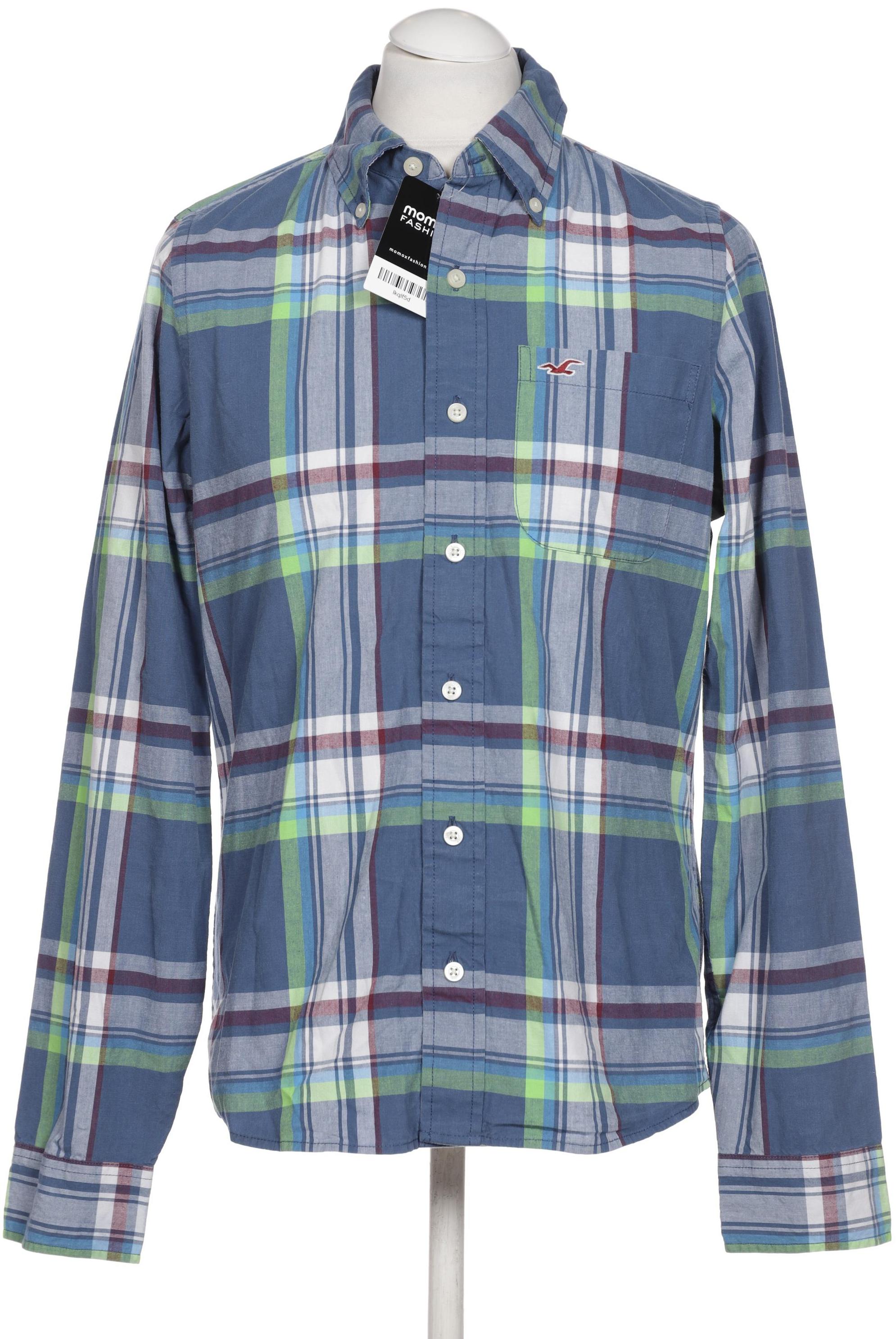 

Hollister Herren Hemd, blau