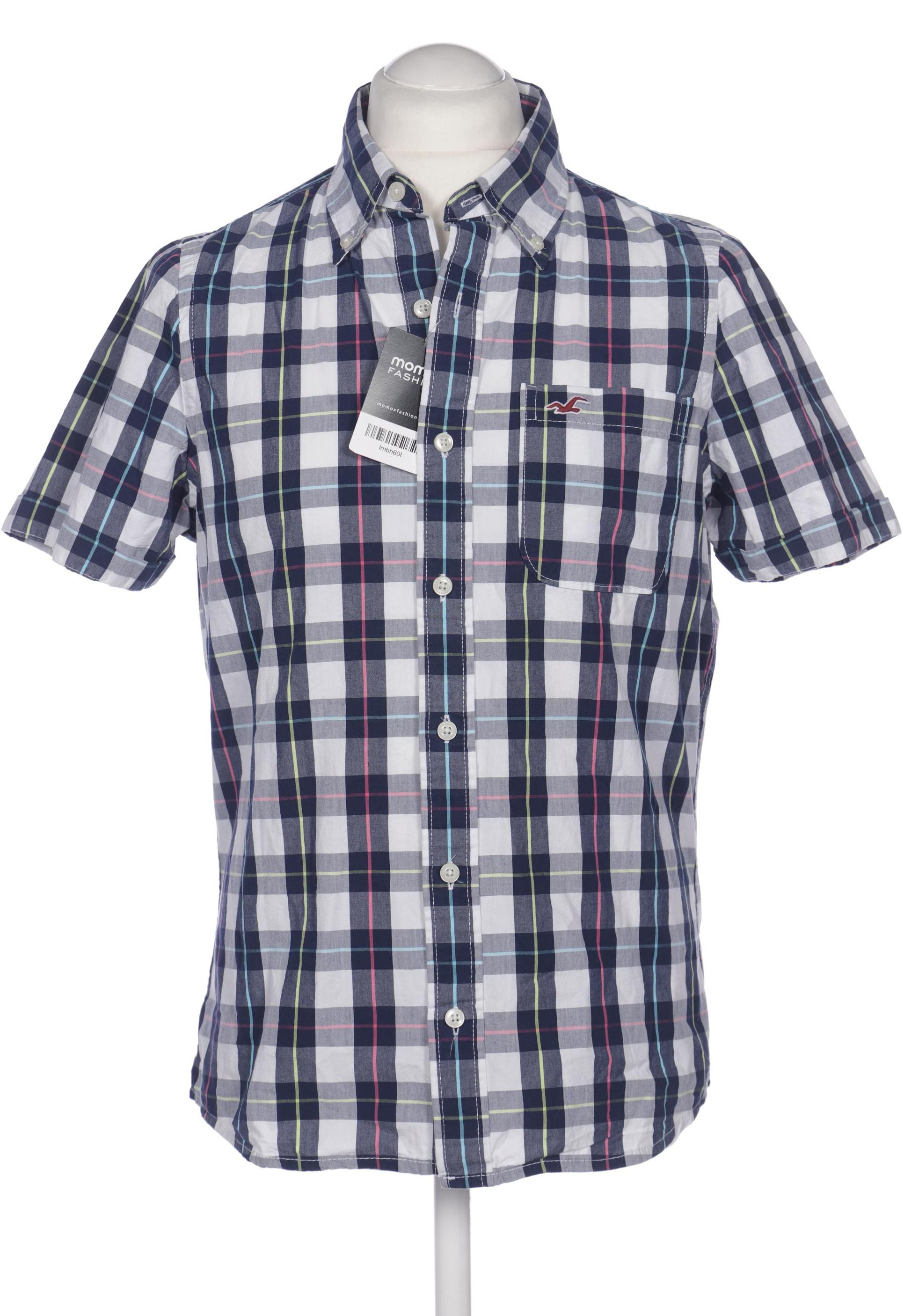 

Hollister Herren Hemd, marineblau, Gr. 48