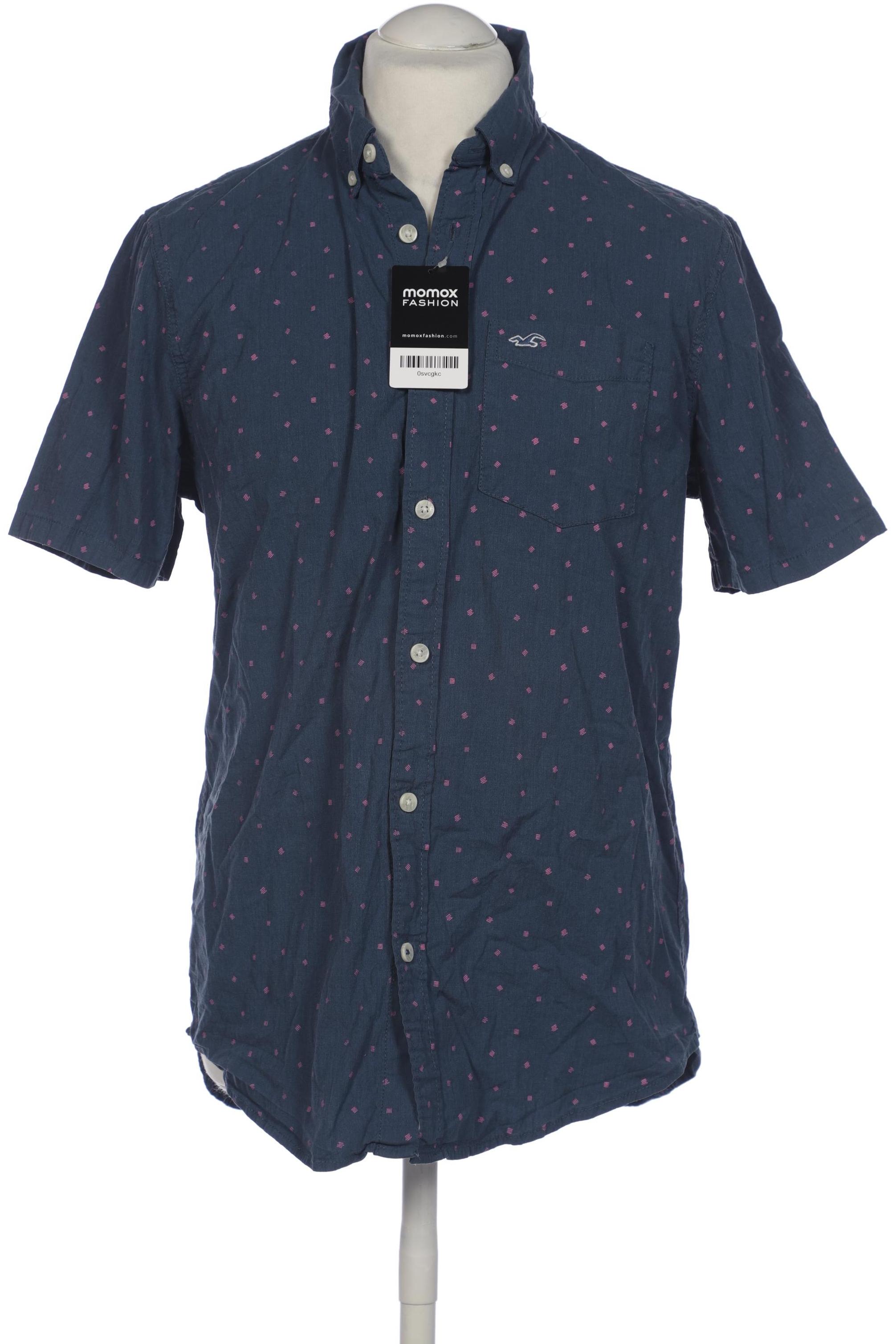

Hollister Herren Hemd, marineblau, Gr. 52