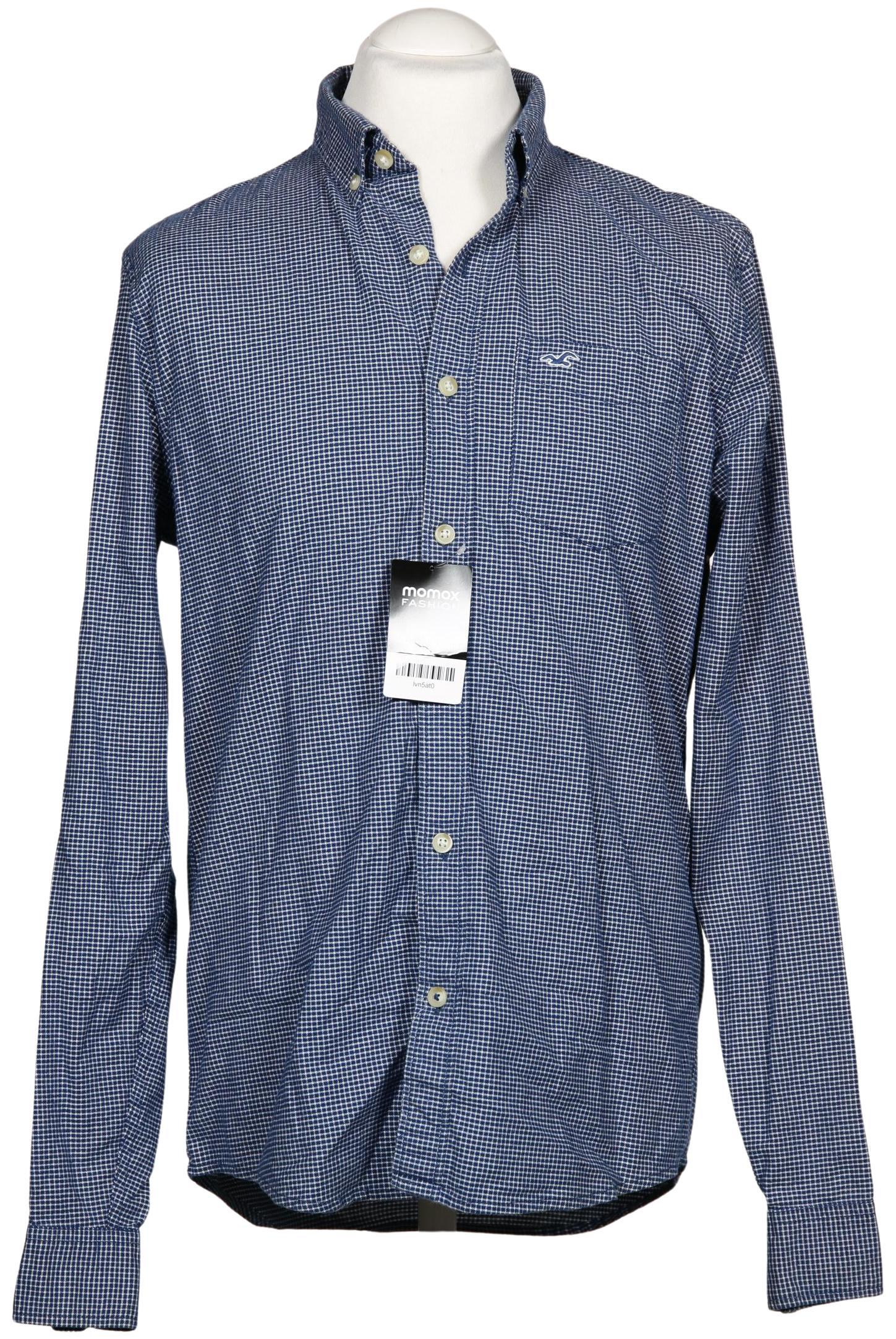 

Hollister Herren Hemd, marineblau, Gr. 48
